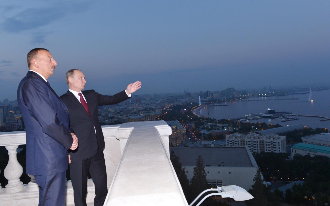 Ilham Aliyev and Russian President Vladimir Putin visited the Highland Park  » Official web-site of President of Azerbaijan Republic