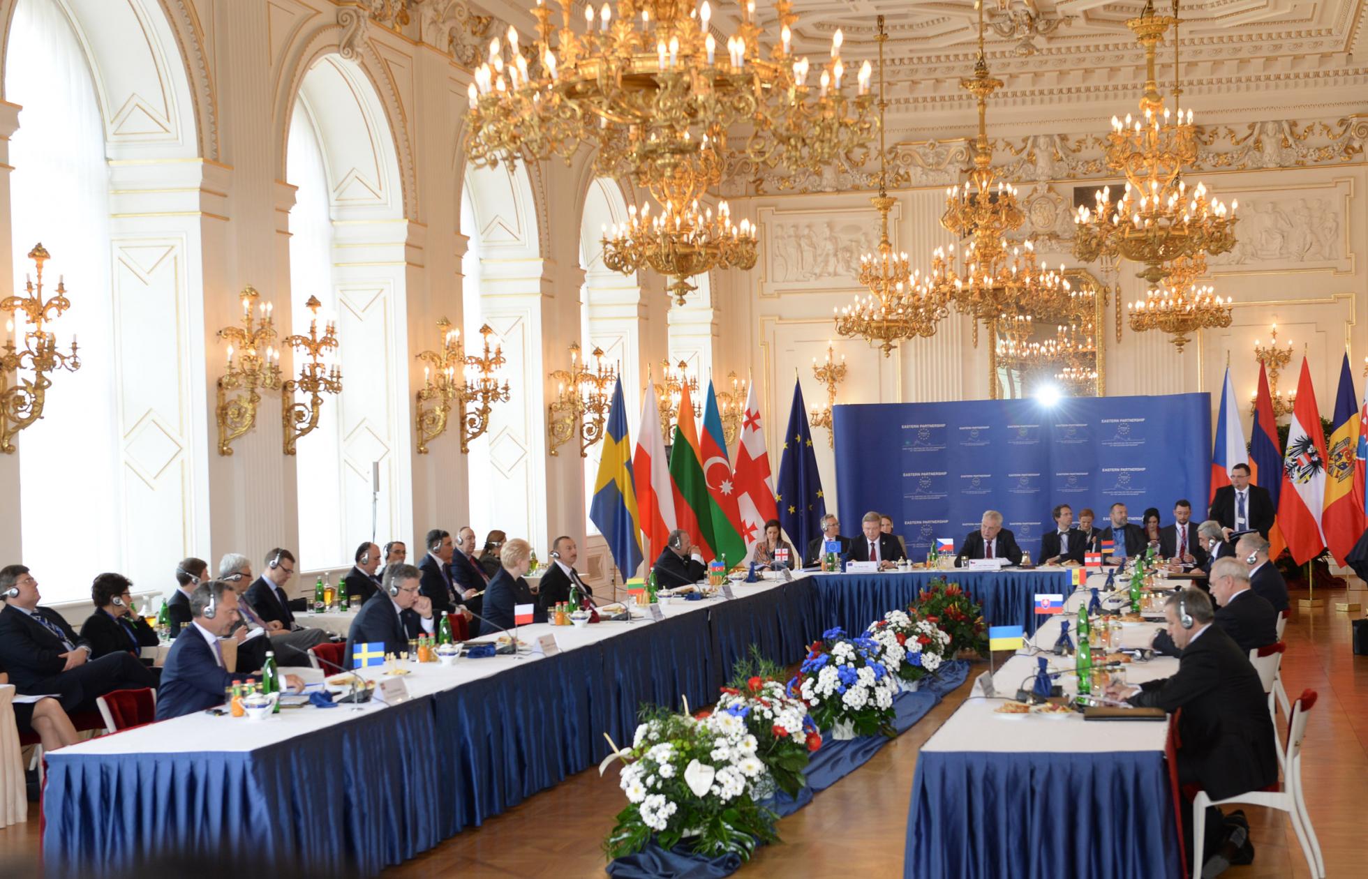 Пражский саммит. Eastern partnership Azerbaijan. Саммит восточное