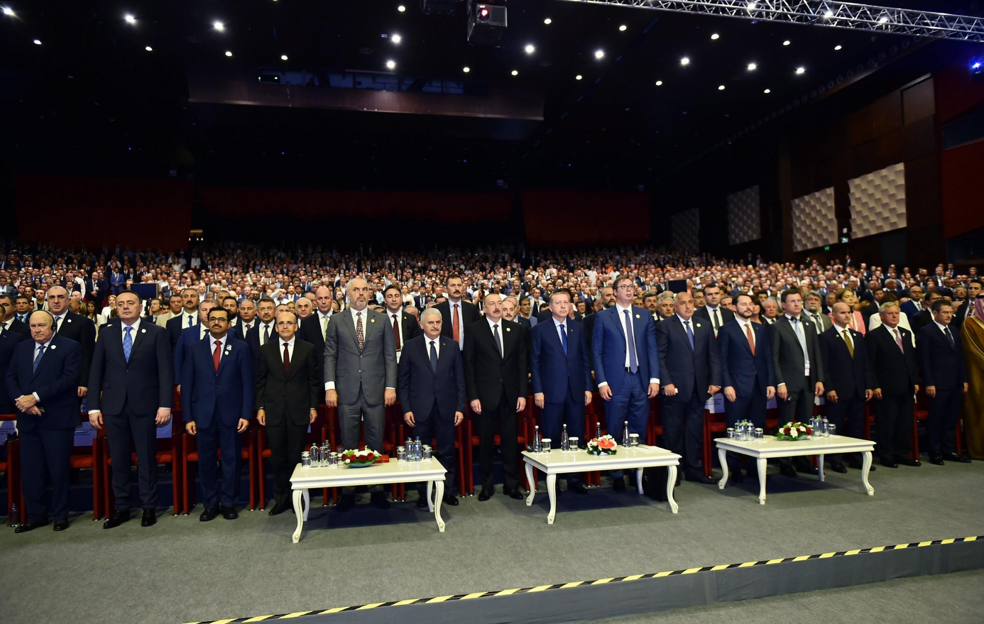 Конгресс Азербайджана в Стамбуле. VIII мировой нефтяной конгресс в Москве. Официальное мероприятие с президентом.