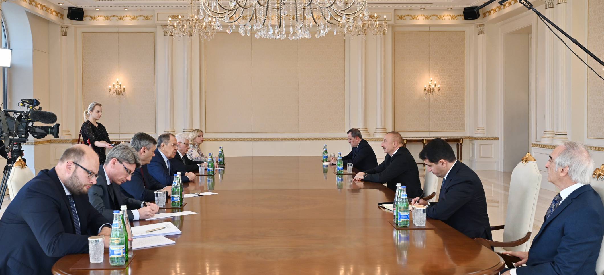 Ilham Aliyev received Foreign Minister of Russia Sergey Lavrov