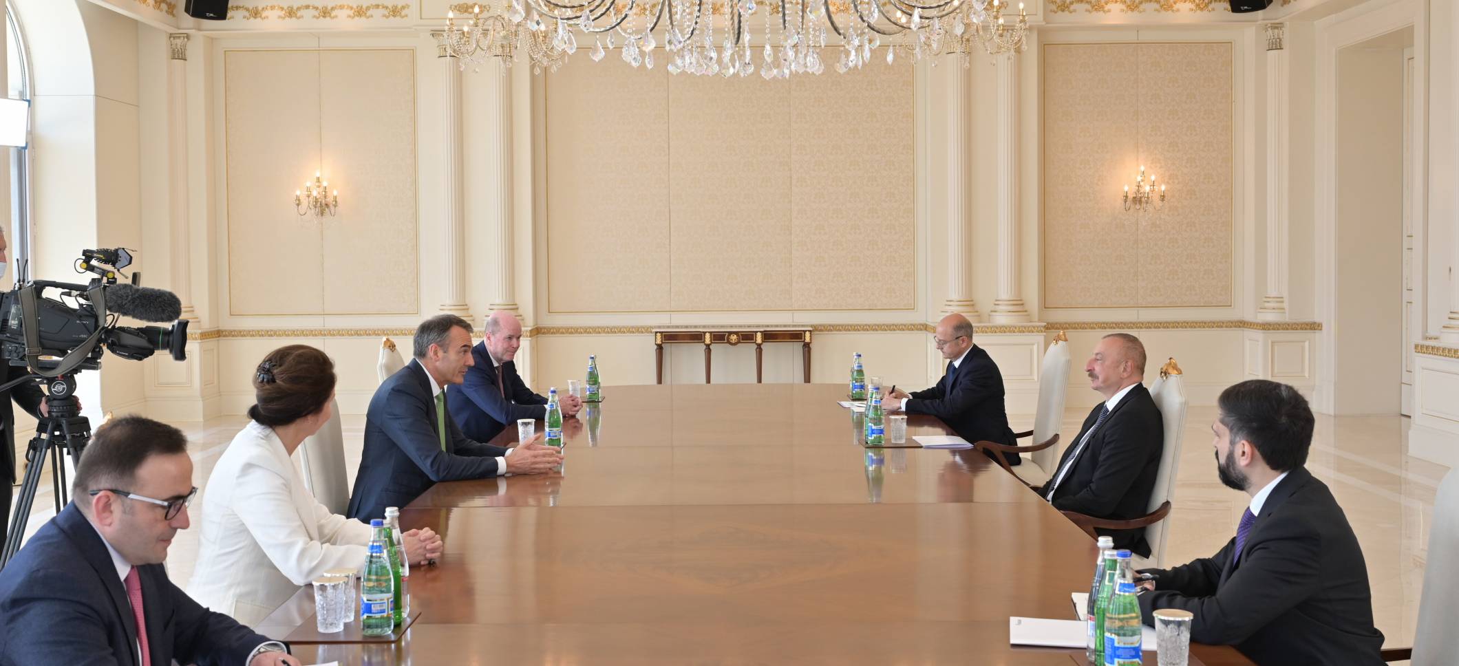 Ilham Aliyev received bp Chief Executive Officer