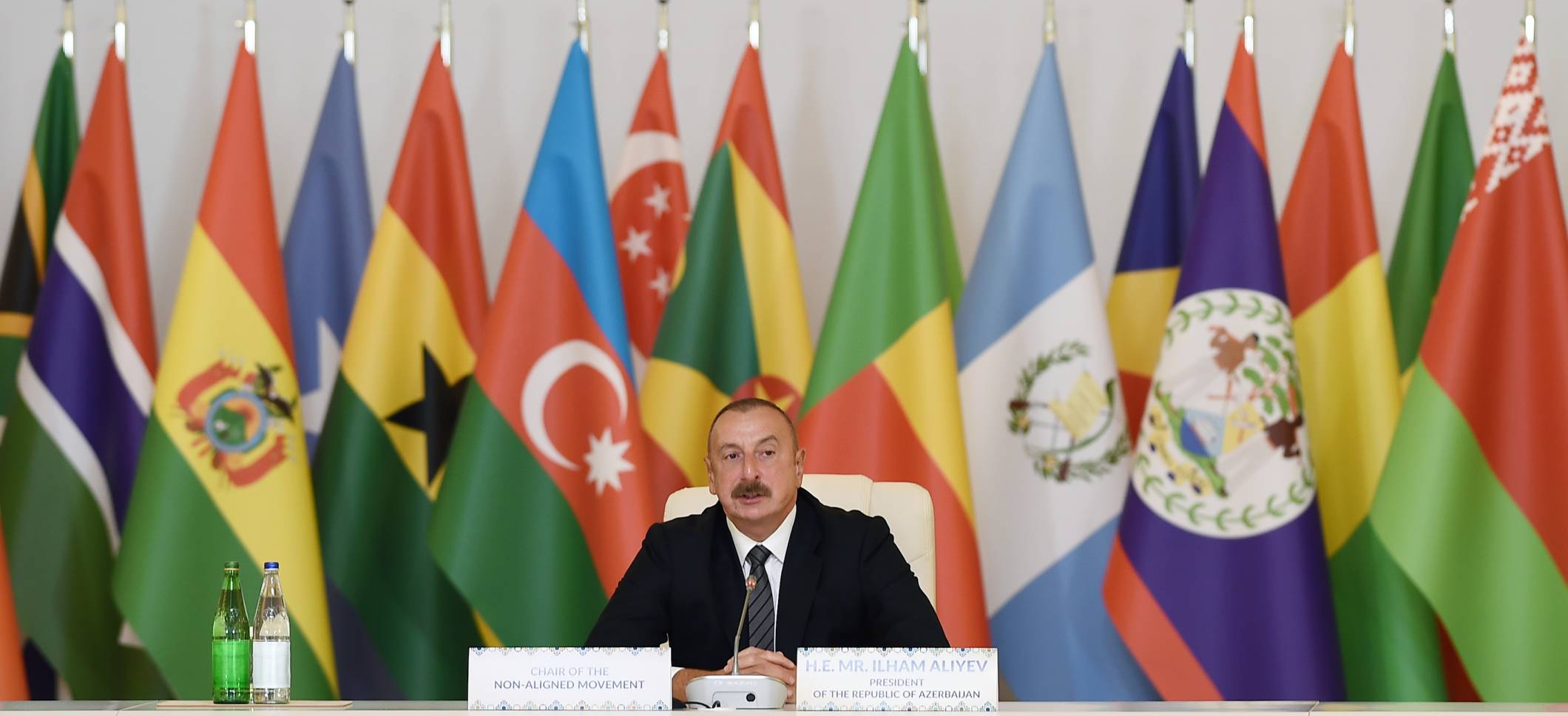 Ilham Aliyev attended Baku Conference of Non-Aligned Movement Parliamentary Network