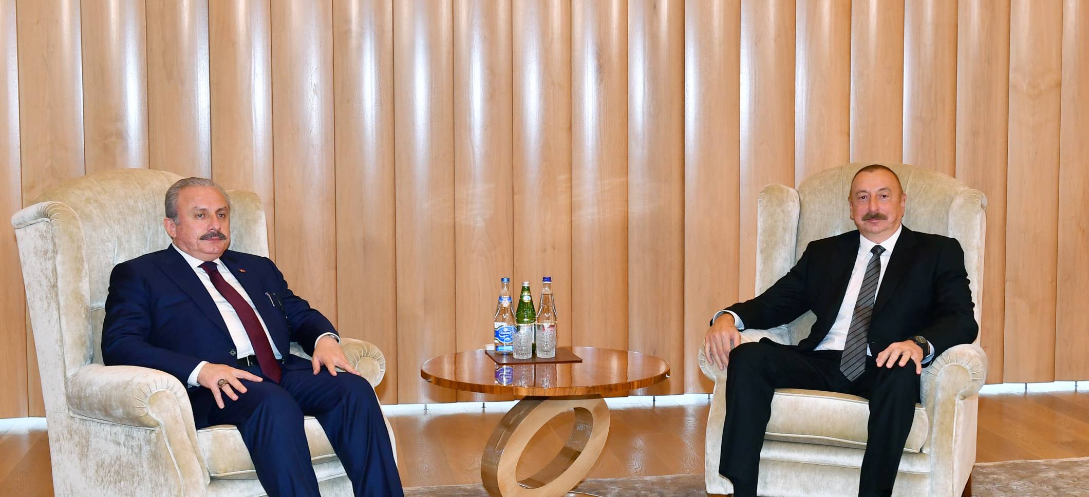 Ilham Aliyev received Speaker of Grand National Assembly of Turkiye