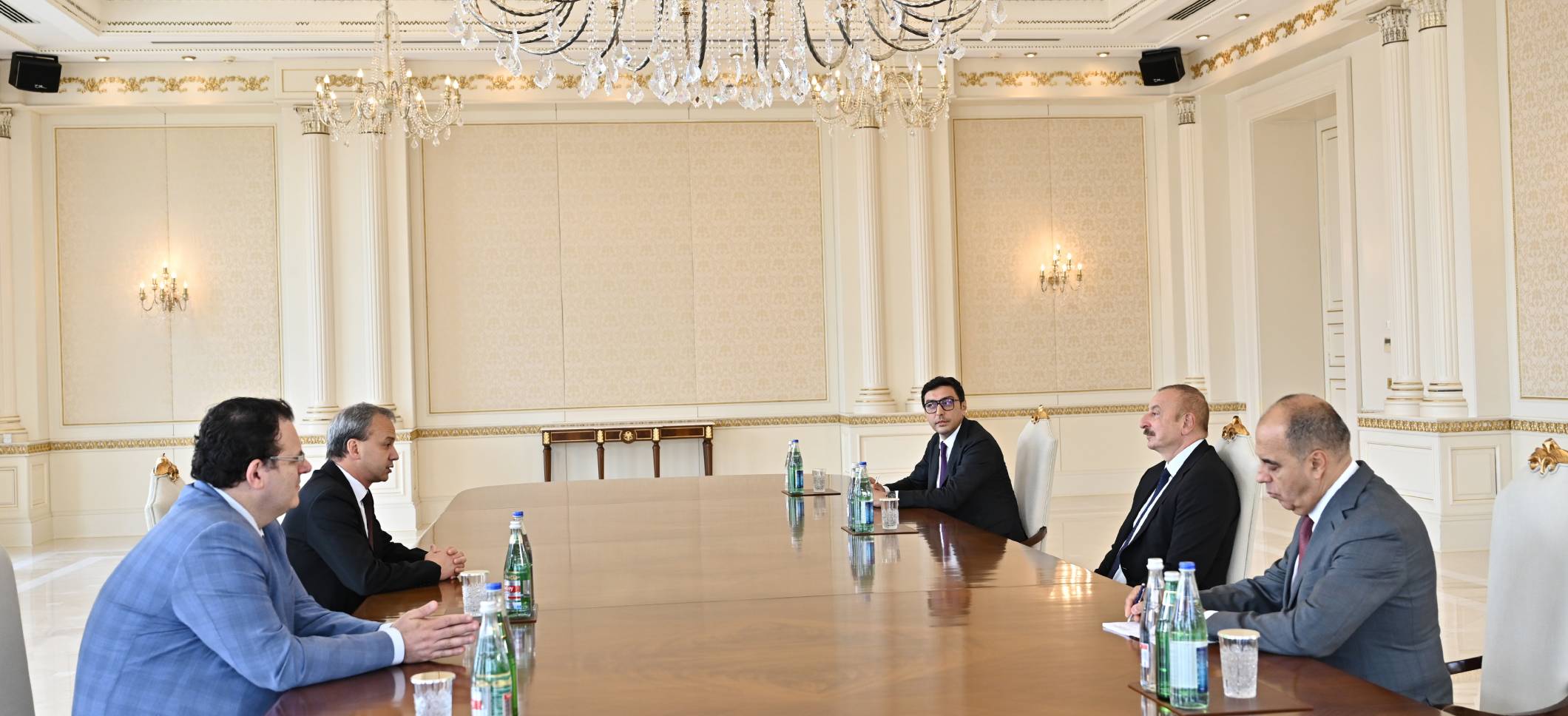 Ильхам Алиев принял президента Международной шахматной федерации