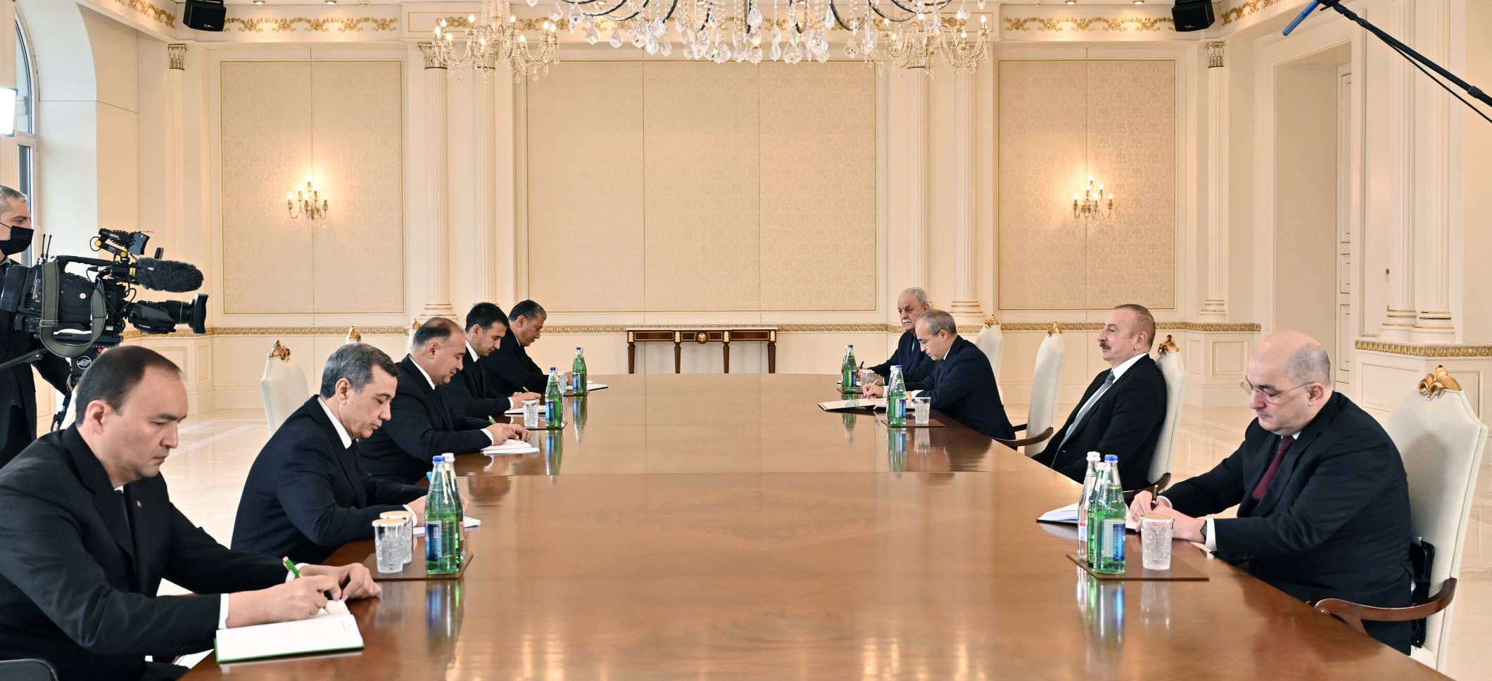 Ilham Aliyev received delegation led by Deputy Prime Minister of Turkmenistan