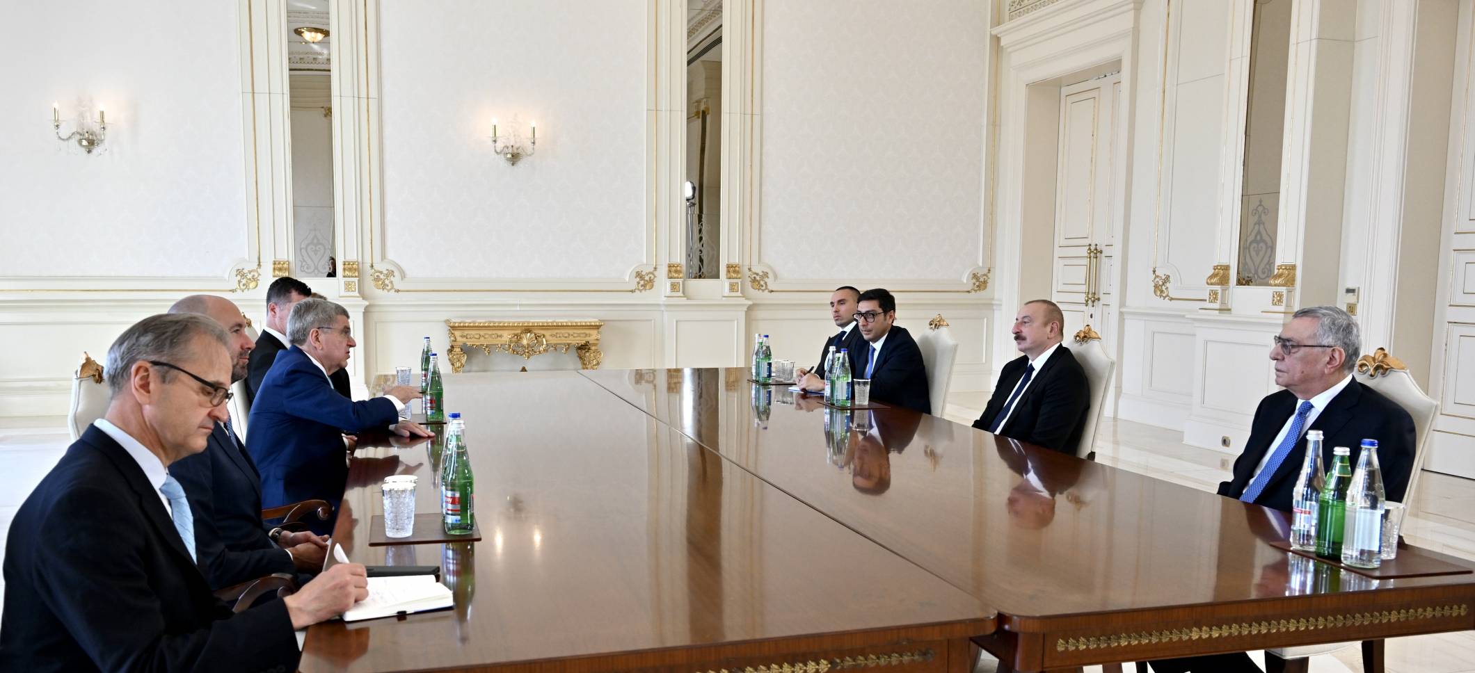 Ильхам Алиев принял президента Международного олимпийского комитета