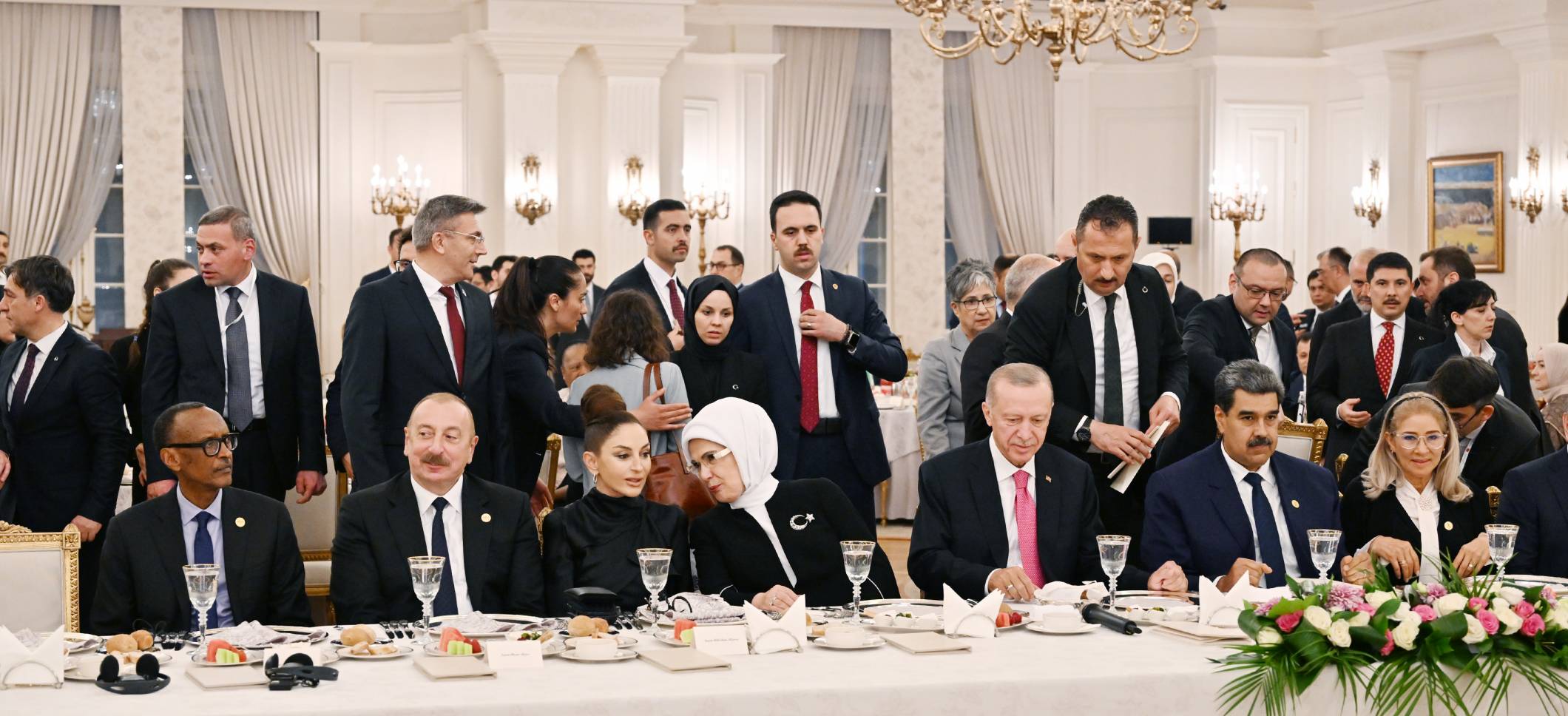 Ilham Aliyev, First Lady Mehriban Aliyeva attend dinner hosted on behalf of Recep Tayyip Erdogan in Ankara