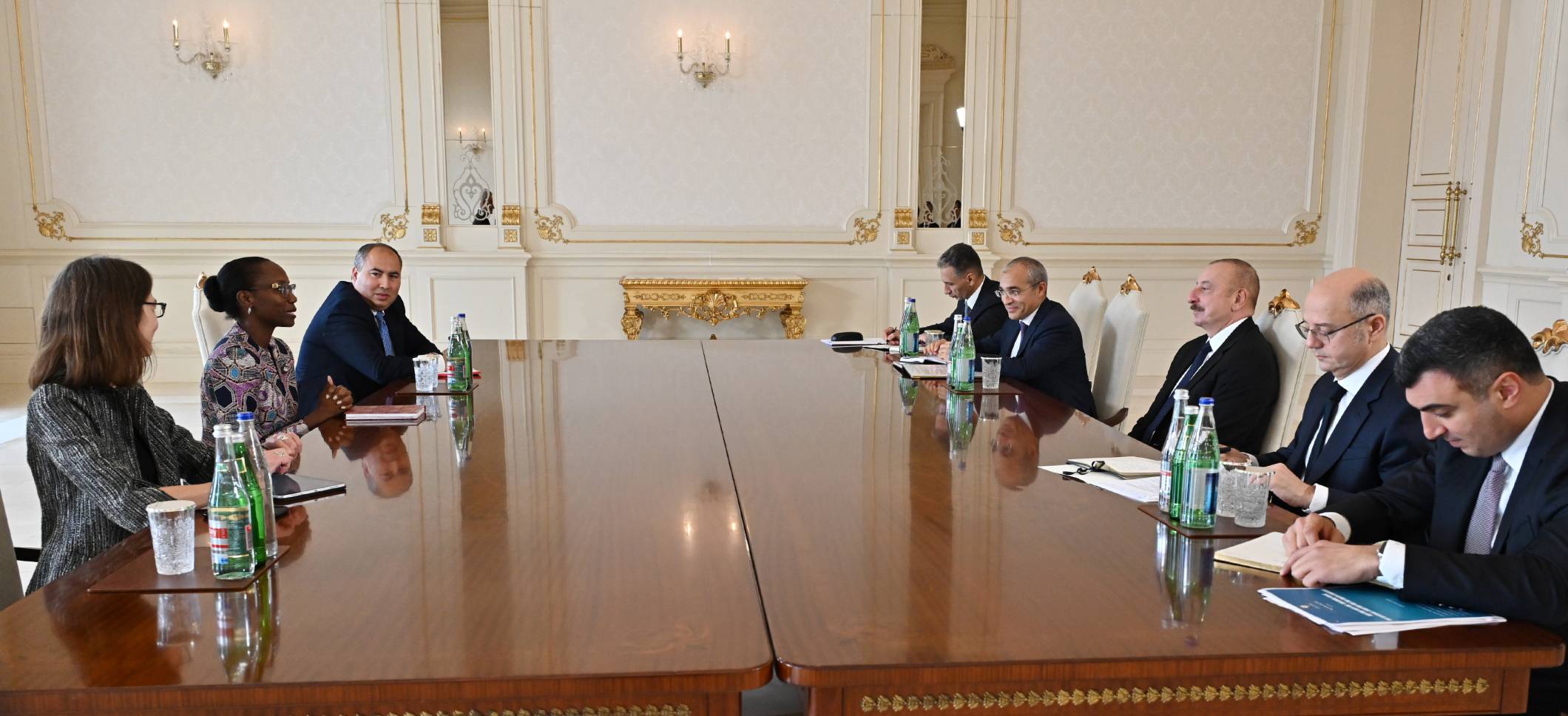 Ilham Aliyev received World Bank Regional Director for South Caucasus