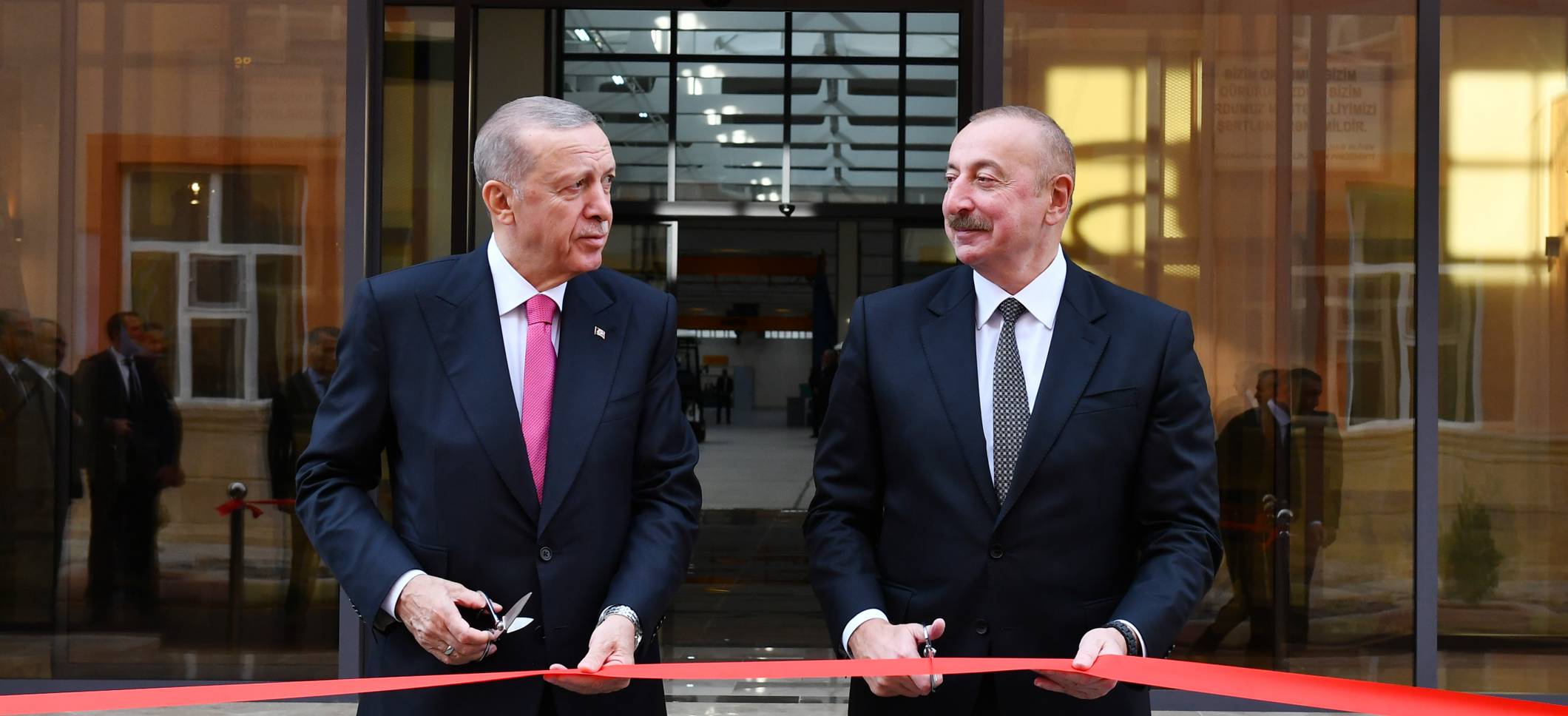 Turkish and Azerbaijani Presidents attended inauguration of Nakhchivan Restoration and Production Complex