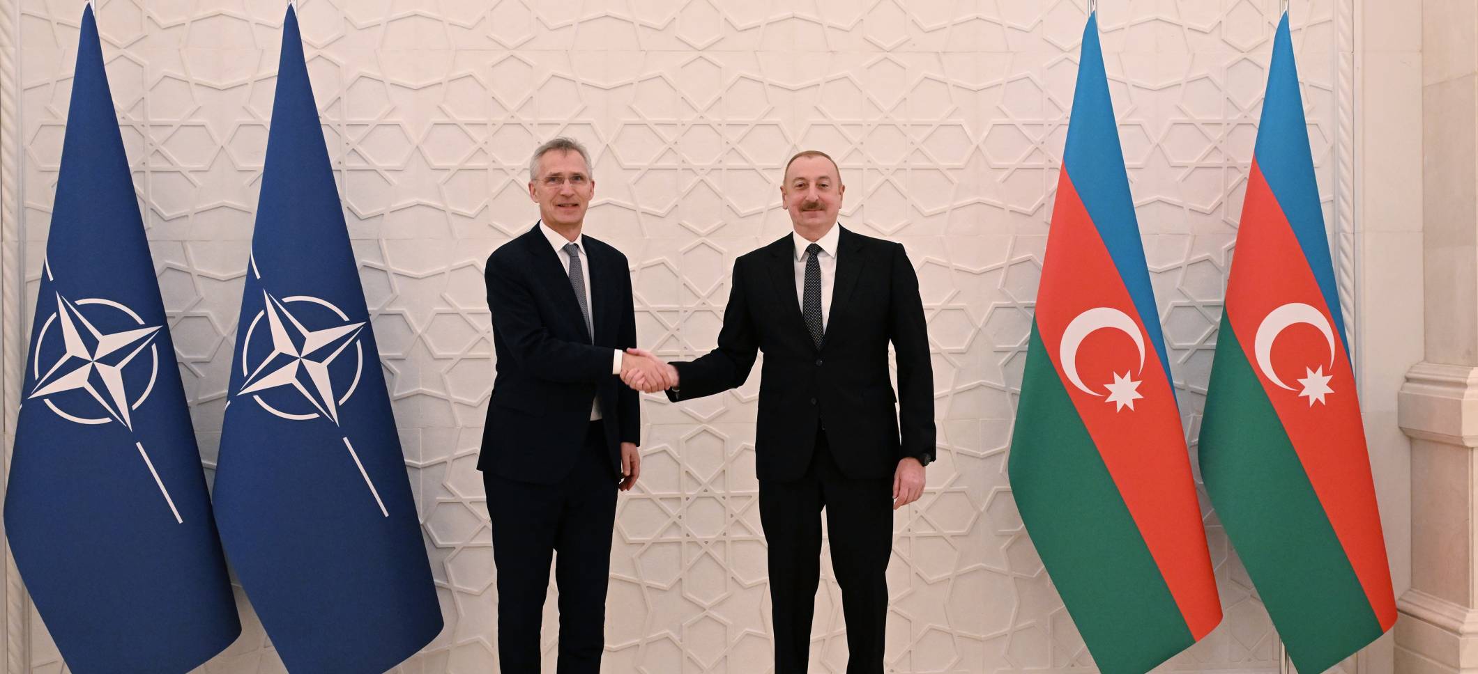Ilham Aliyev held one-on-one meeting with NATO Secretary General Jens Stoltenberg