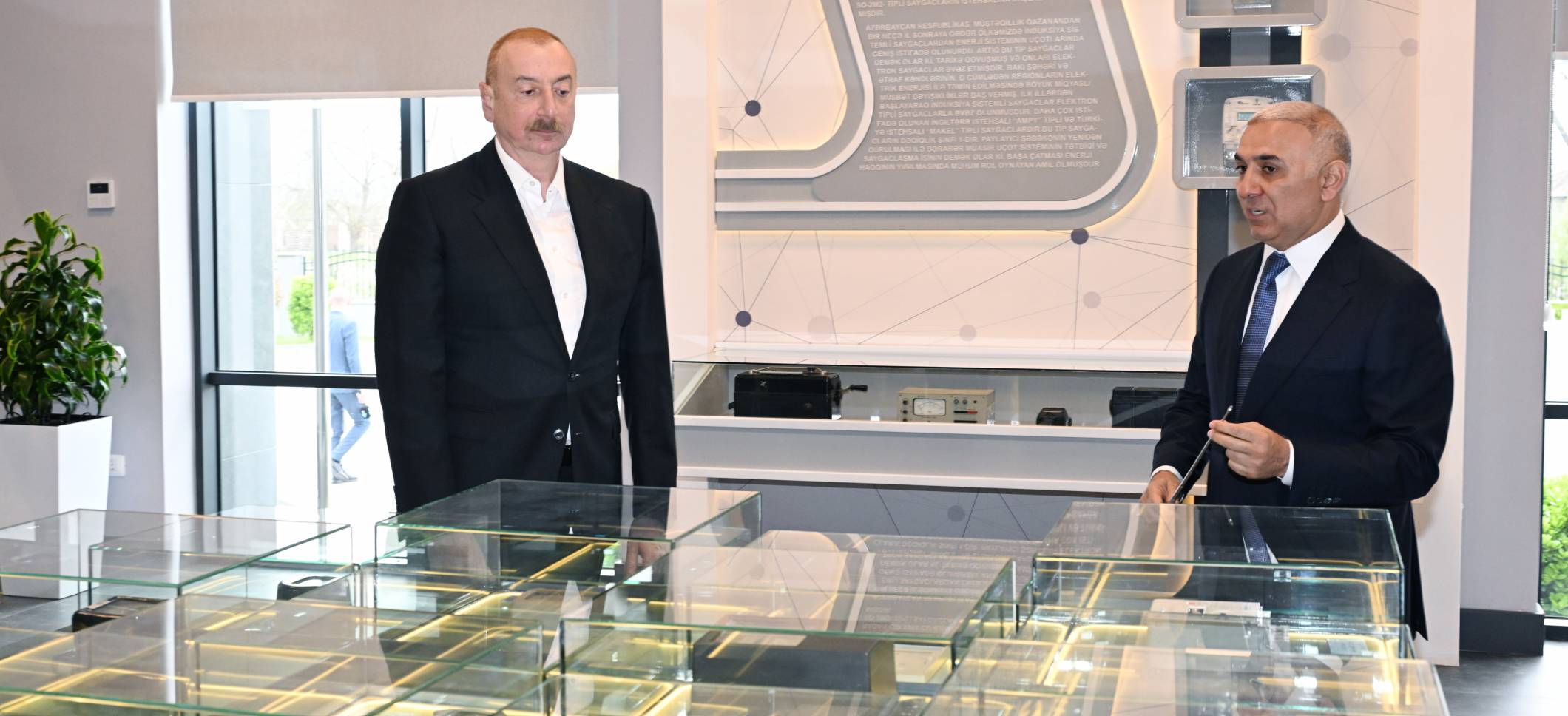 Ilham Aliyev has participated in the opening ceremonies of the 110/35/10 kV "Hajialili" power substation and the Regional Training Center owned by Azerishig OJSC