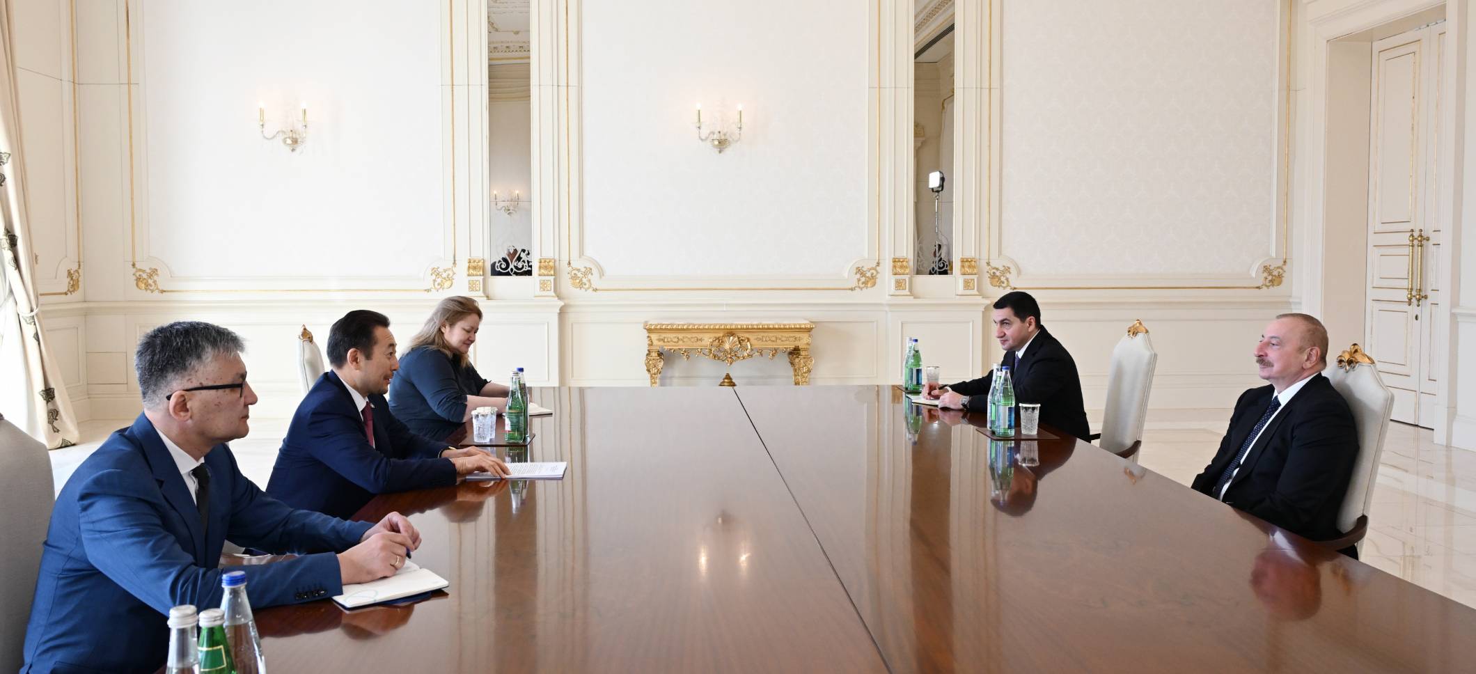 Ilham Aliyev received Secretary General of Conference on Interaction and Confidence Building Measures in Asia