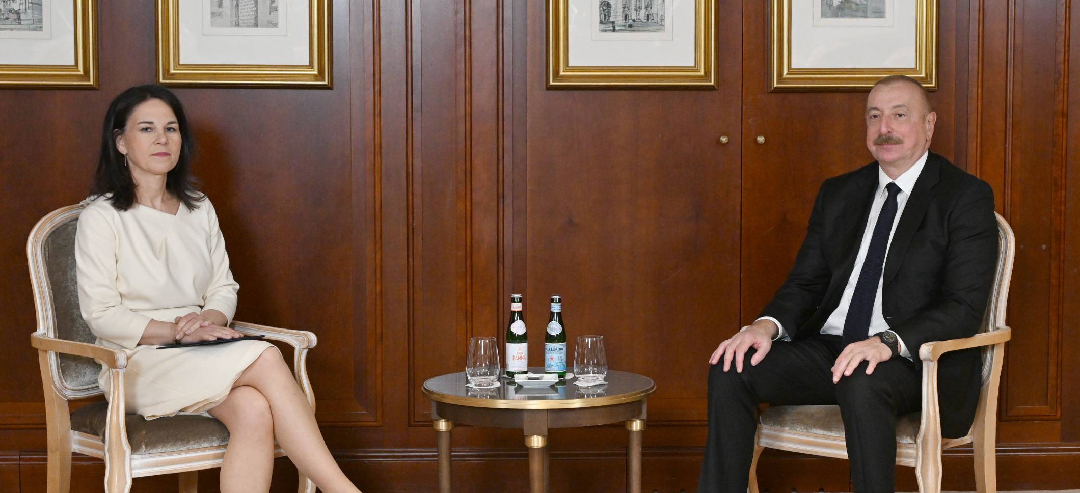 Ilham Aliyev held meeting with Foreign Minister of Germany in Berlin