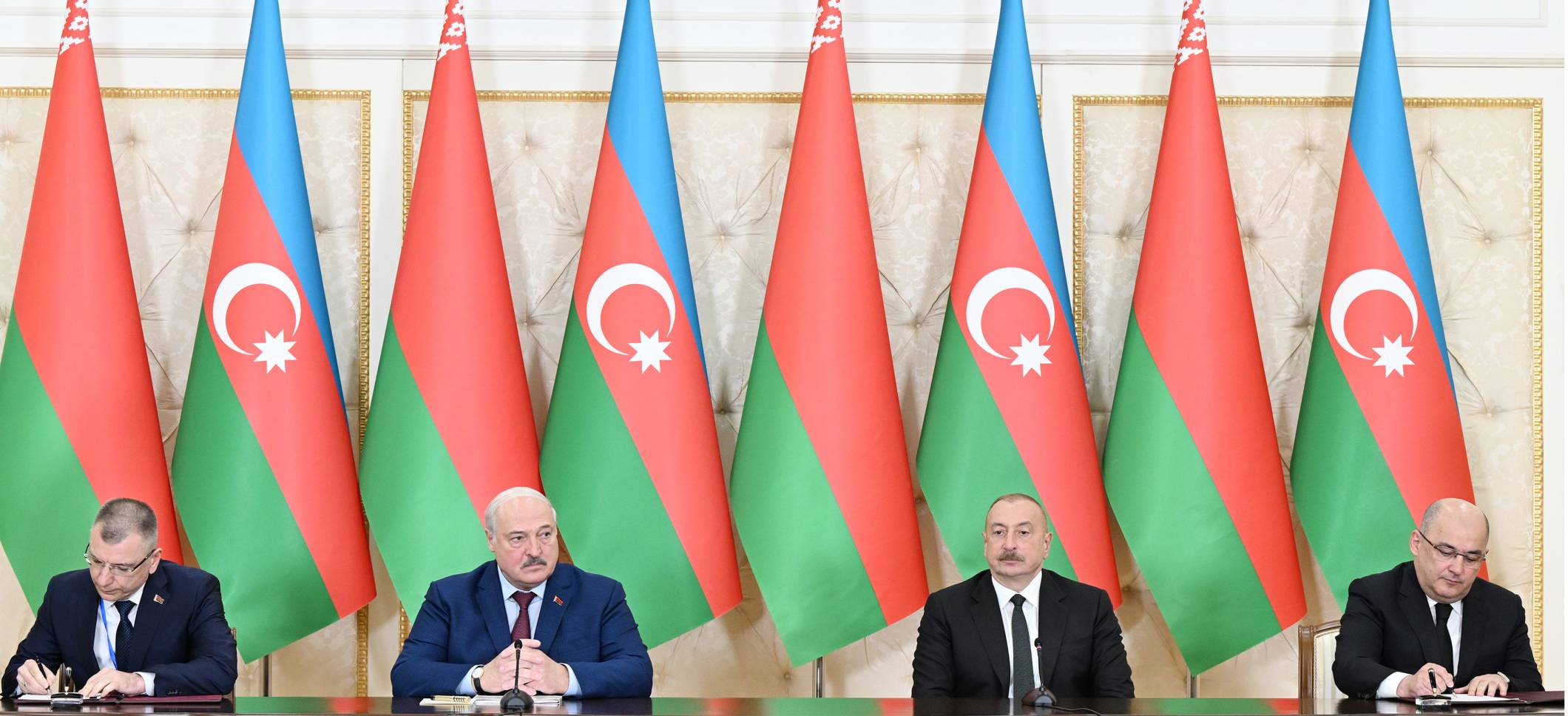 Подписаны азербайджано-беларусские документы