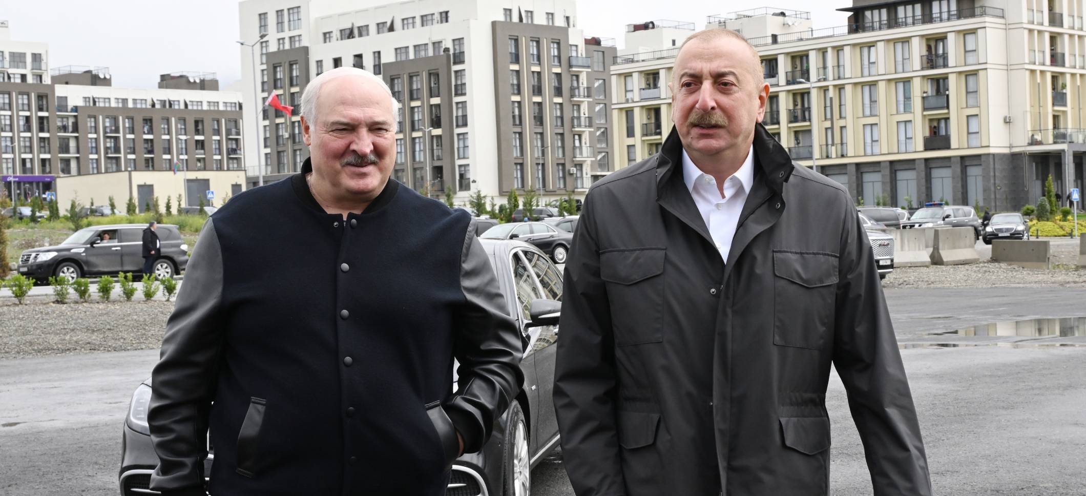 Президенты Азербайджана и Беларуси посмотрели разрушенные места города Физули и ознакомились с Генпланом города