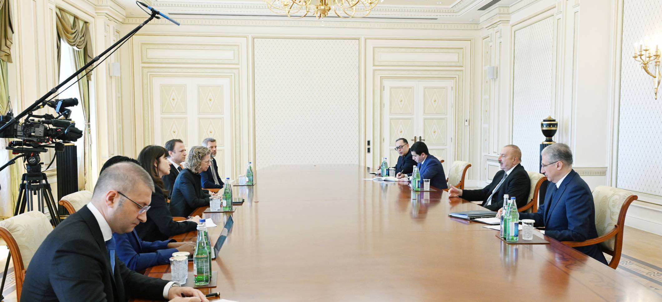 Ilham Aliyev received Under-Secretary-General of the United Nations and Executive Director of UN Environment Programme