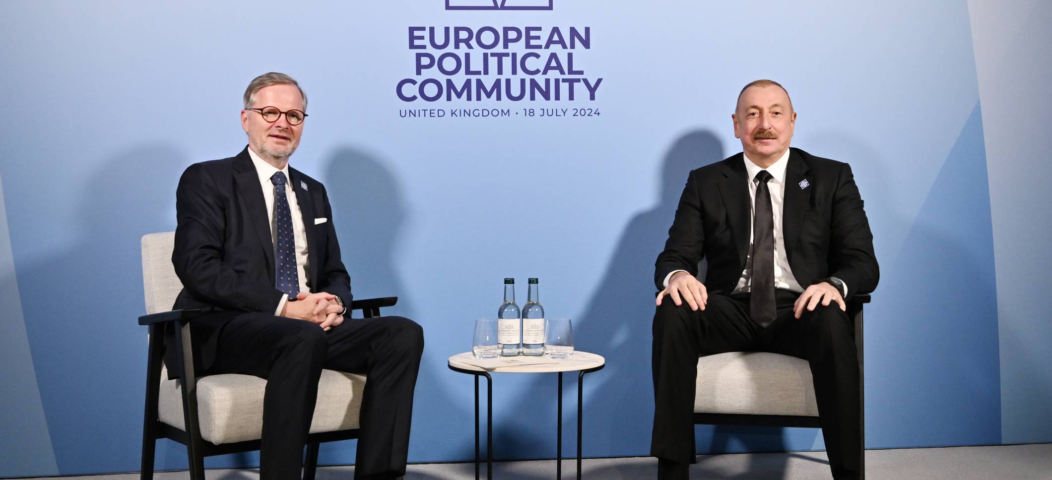 Ilham Aliyev met with Prime Minister of the Czech Republic Petr Fiala in Oxford
