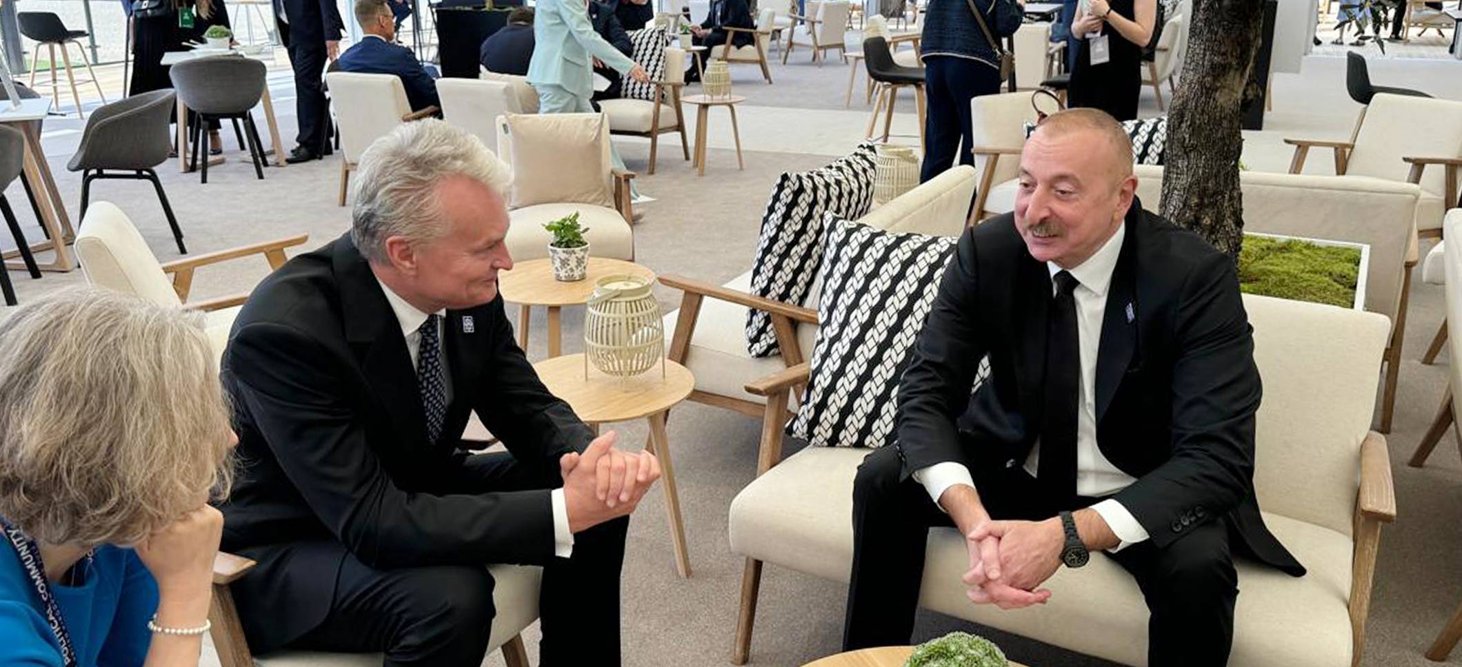 Ilham Aliyev met with President of Lithuania Gitanas Nausėda in Oxford