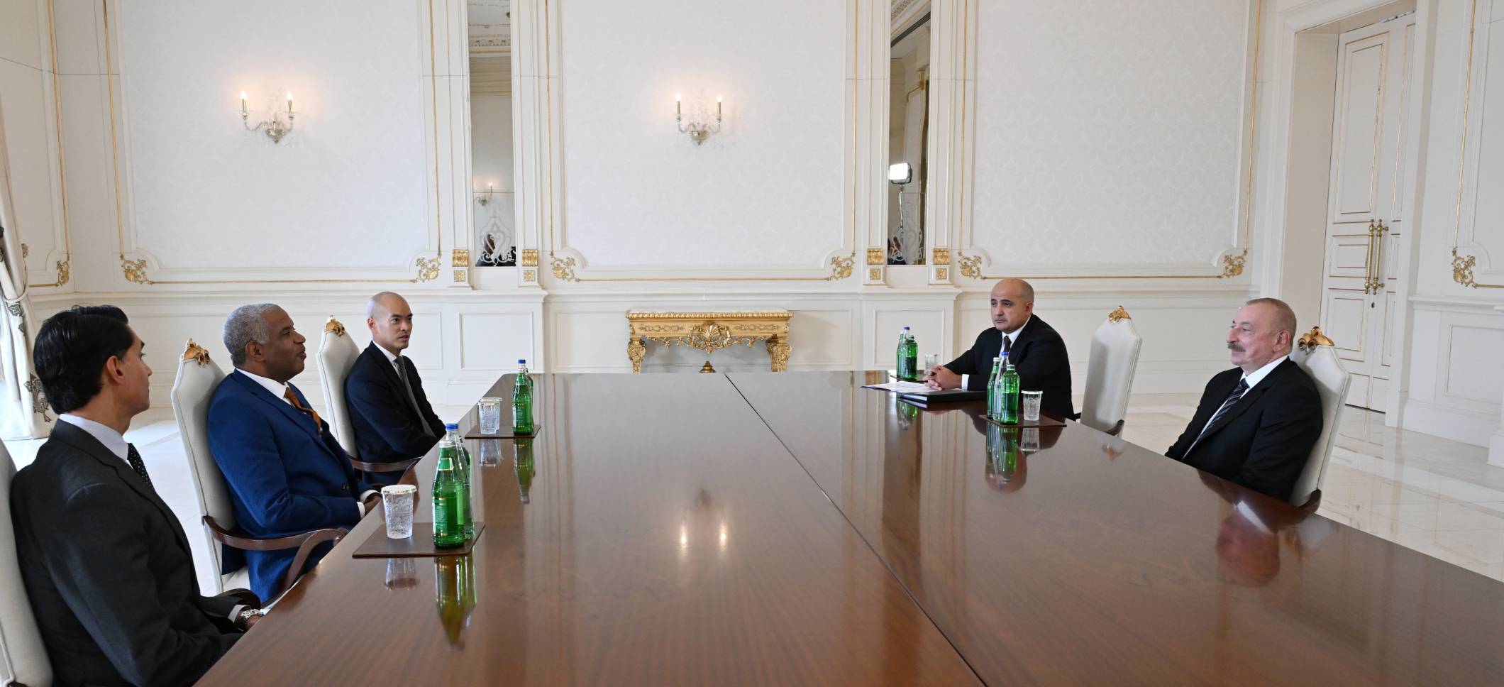 Ilham Aliyev received Founder and Chief Executive Officer of “Vista Equity Partners”