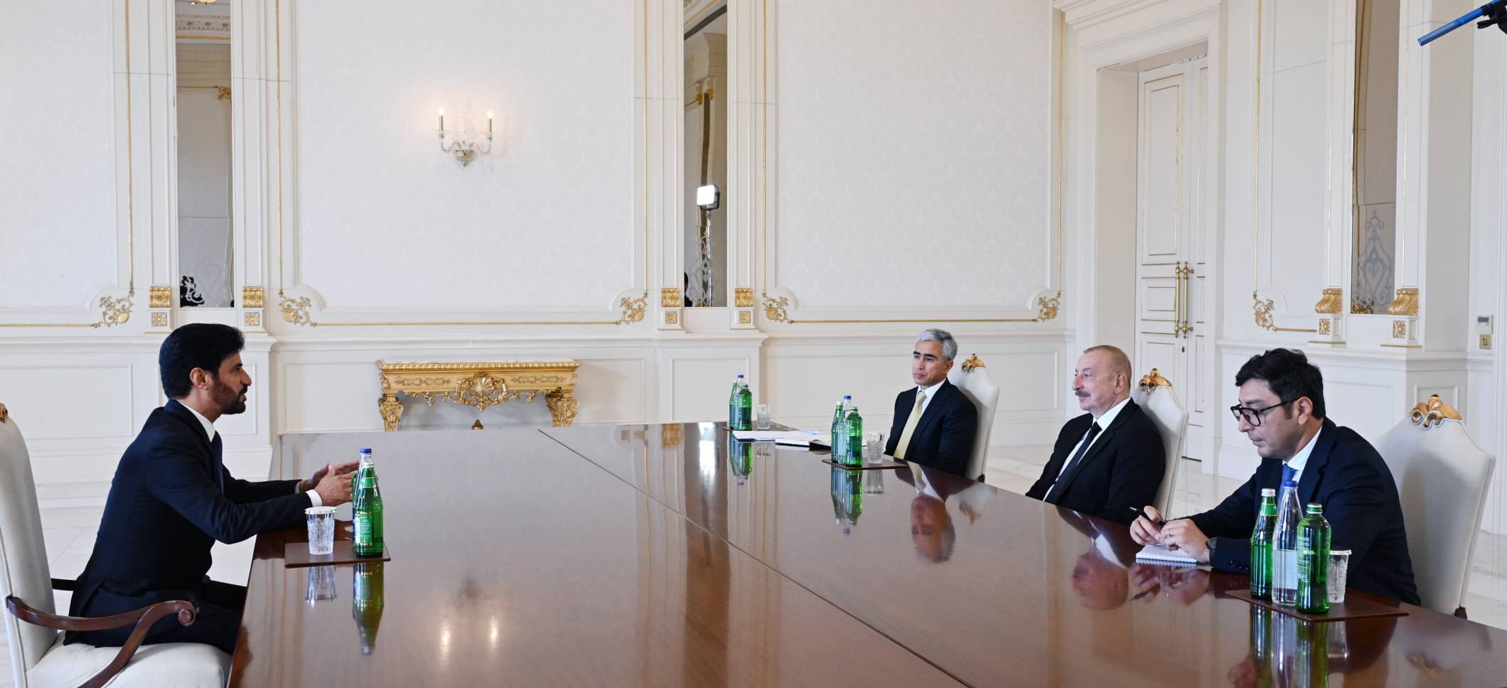 Ilham Aliyev received President of International Automobile Federation