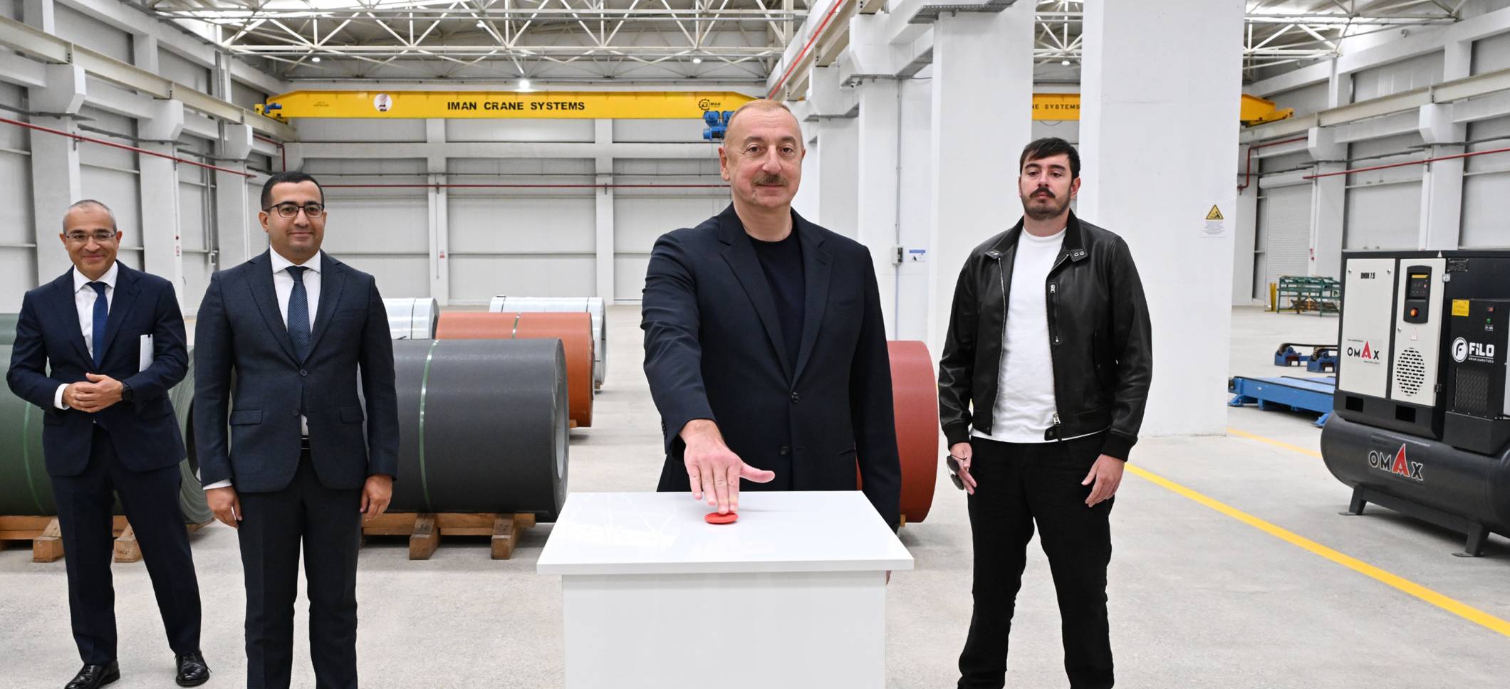 Ilham Aliyev inspected progress at Aghdam Industrial Park and attended inauguration of new plants