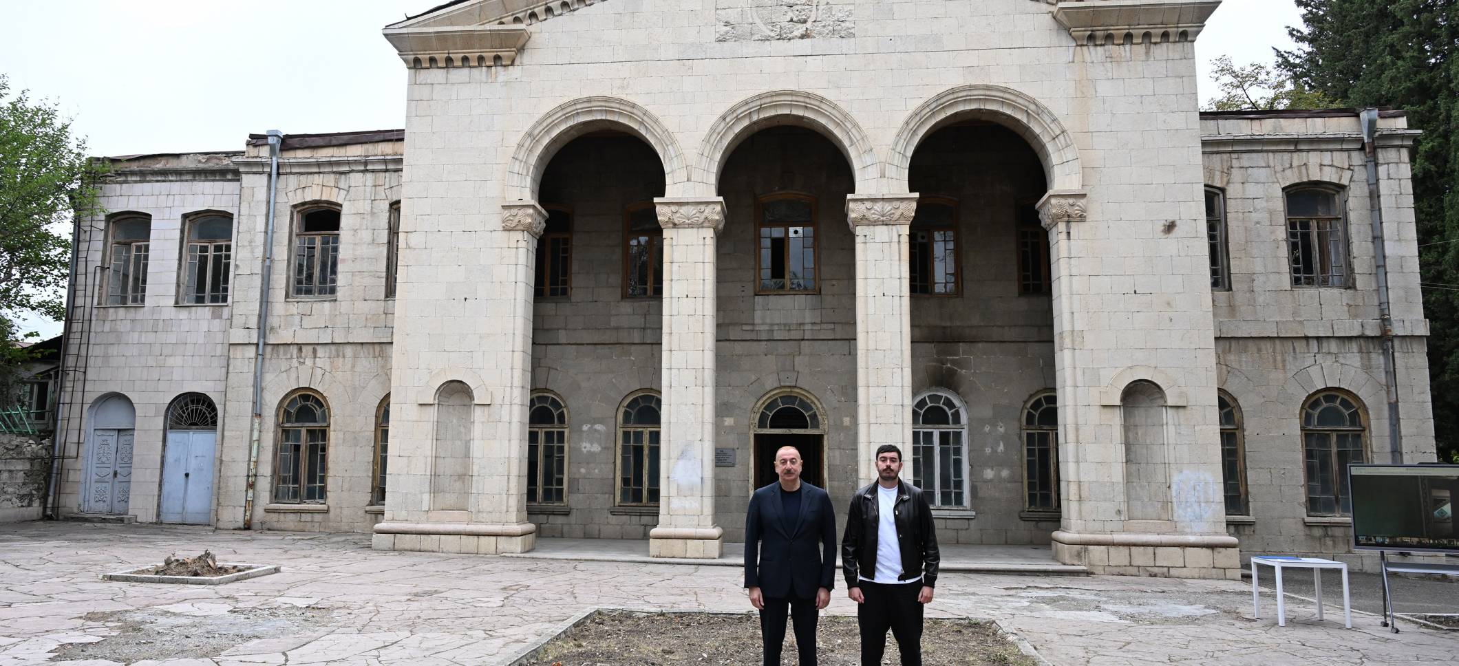 Ilham Aliyev reviewed planned work for Khankendi State Drama Theatre