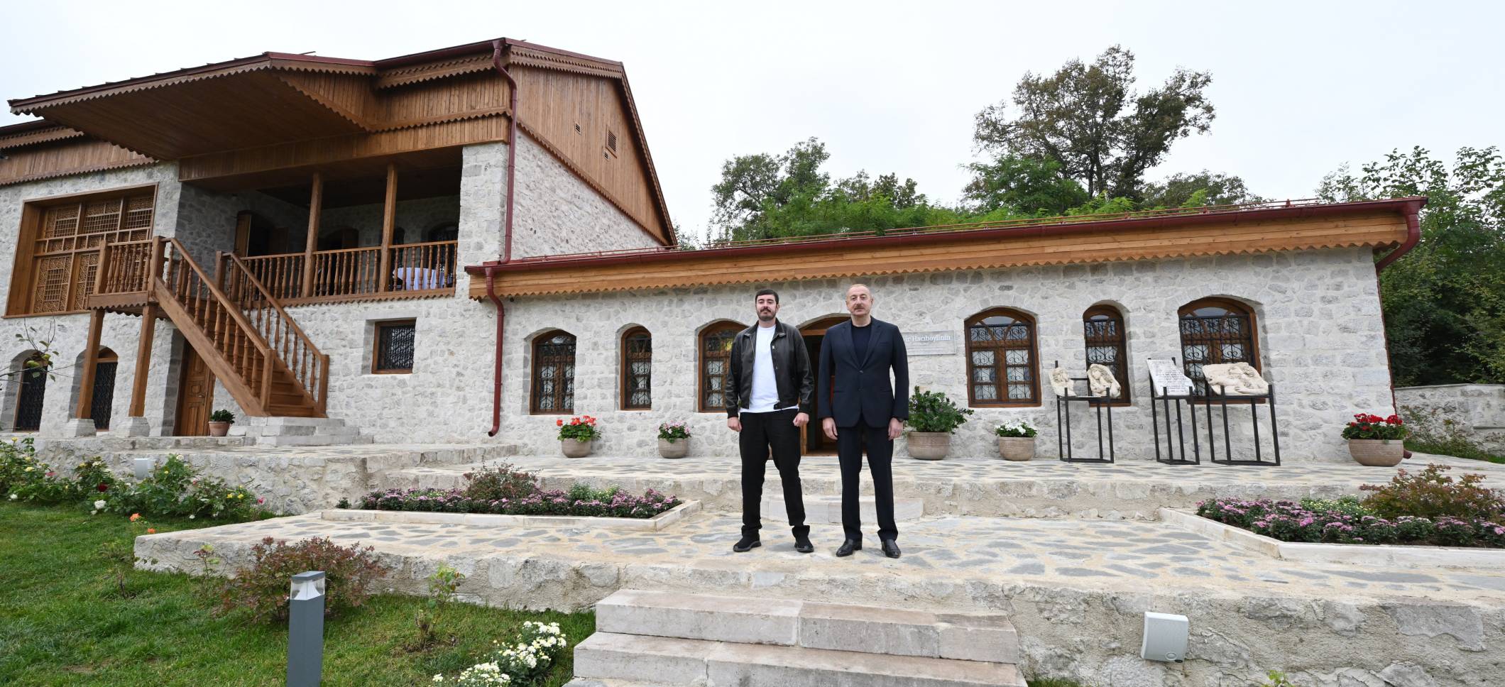 Ilham Aliyev attended reopening of Uzeyir Hajibeyli's house-museum in Shusha