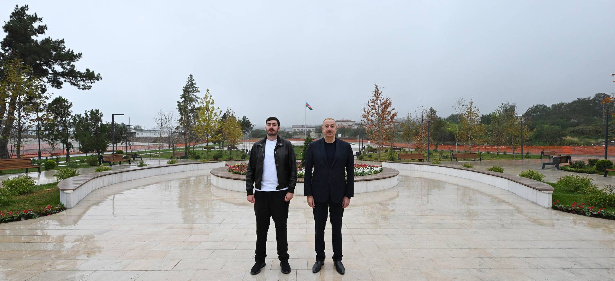 Ilham Aliyev participated in the inauguration of the Flag Square in Shusha