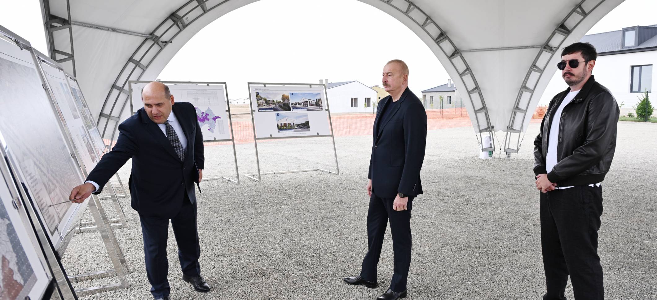 Ilham Aliyev inspected reconstruction progress in Kangarli village, Aghdam district