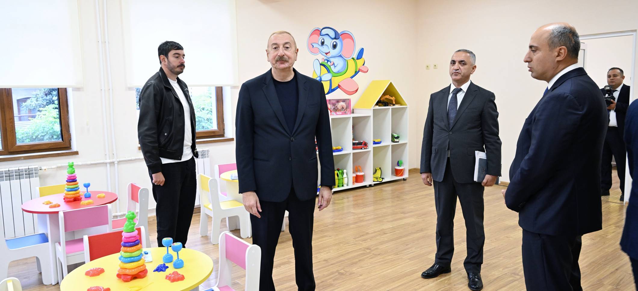 Ilham Aliyev attended the inauguration of nursery-kindergarten No. 1 in the city of Khankendi following its renovation