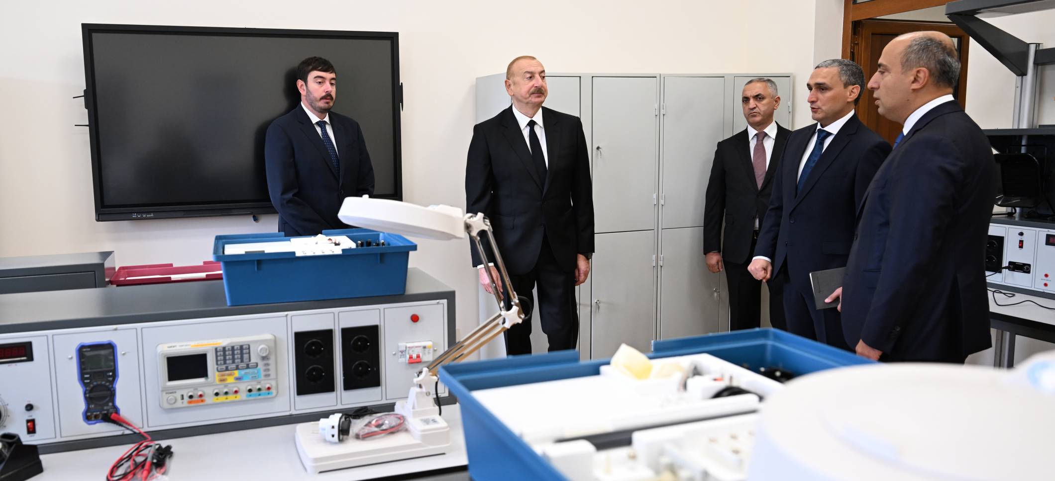 Ilham Aliyev attended inauguration of renovated Garabagh University in Khankendi city