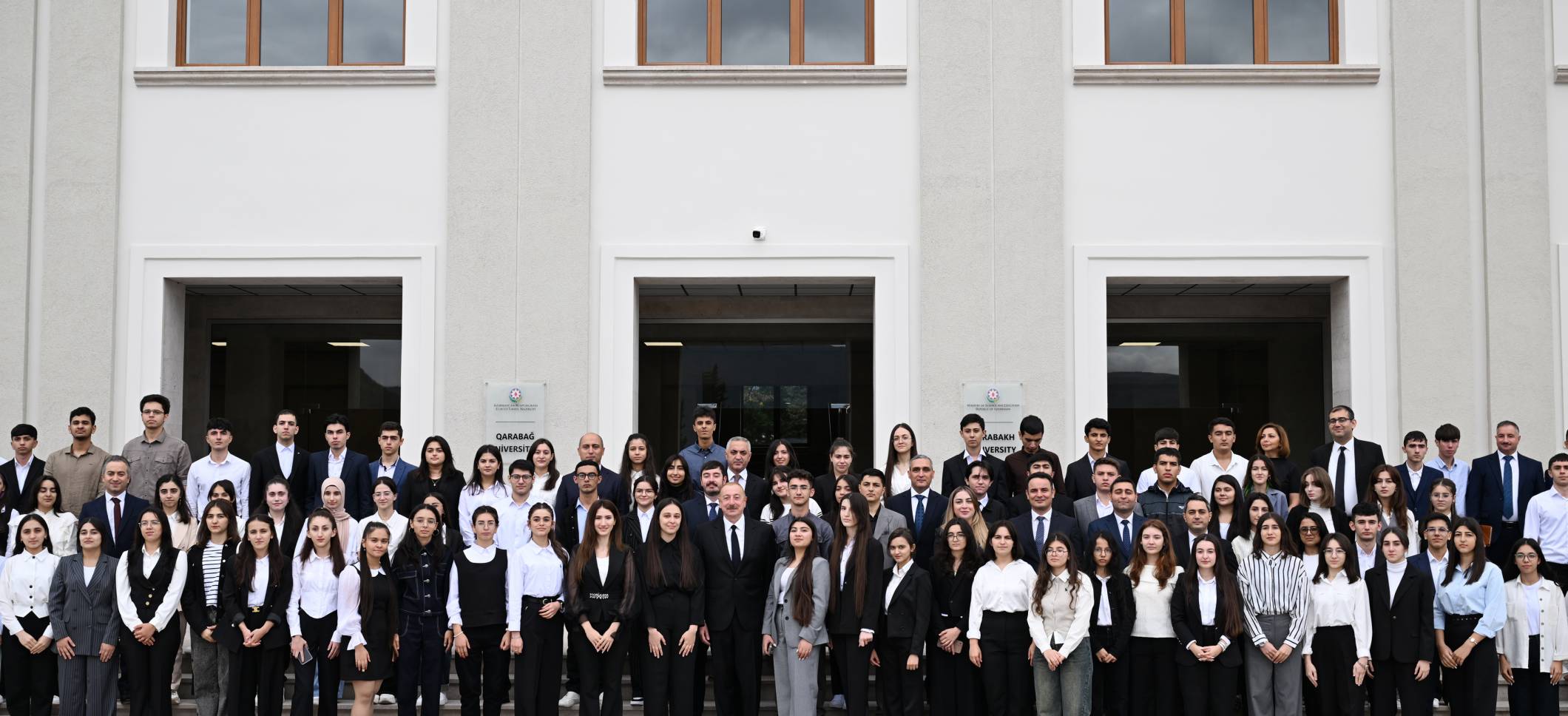 Ilham Aliyev inaugurated renovated Garabagh University