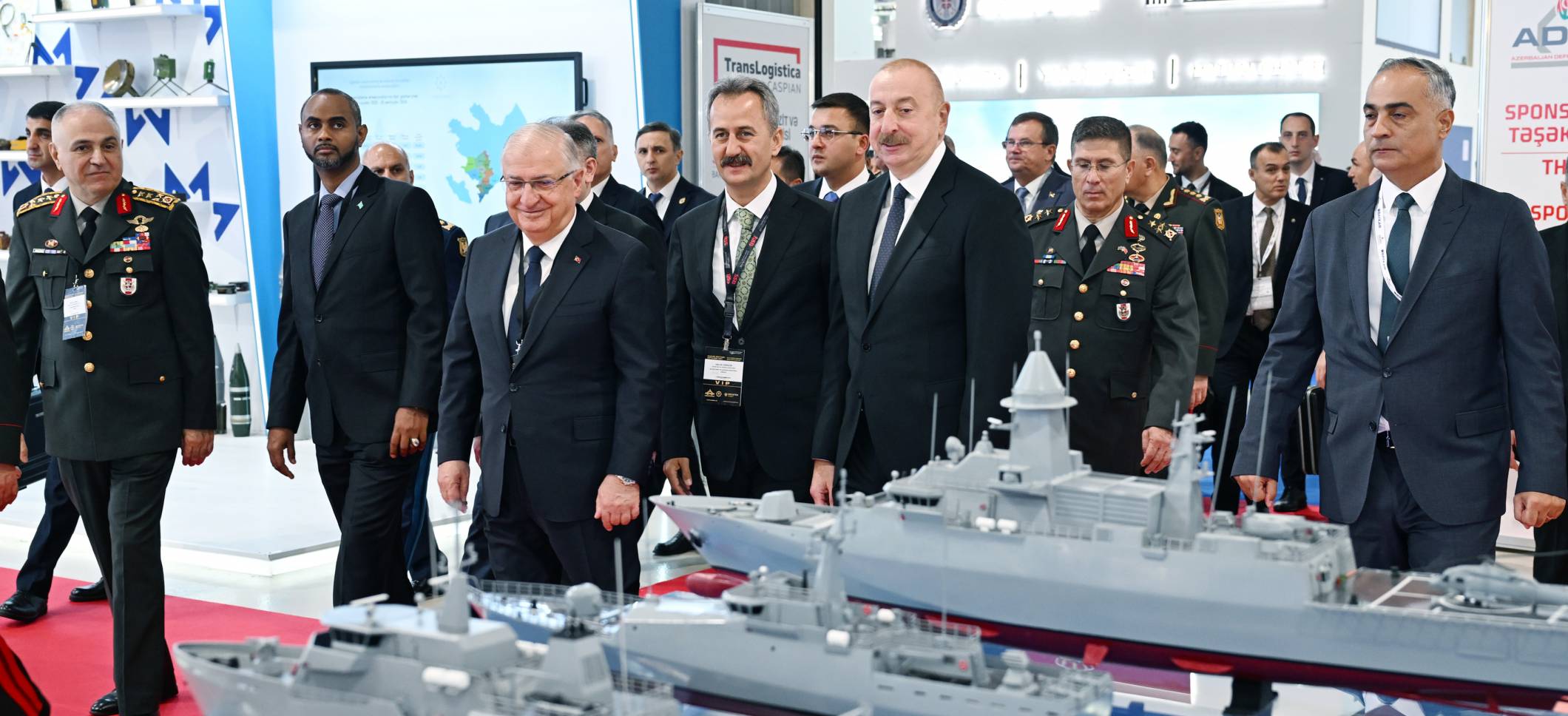 Ilham Aliyev viewed “ADEX-2024" and "Securex Caspian" exhibitions