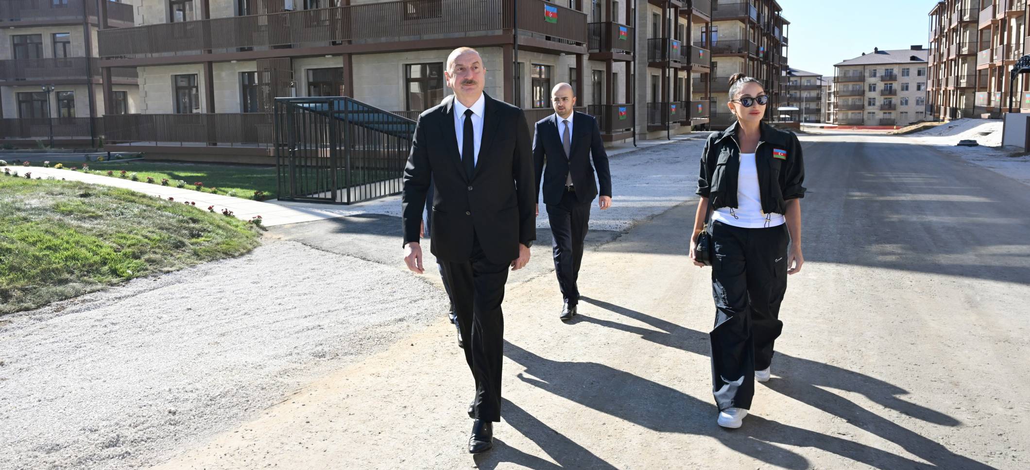 Ilham Aliyev attended opening of new residential complex in Jabrayil