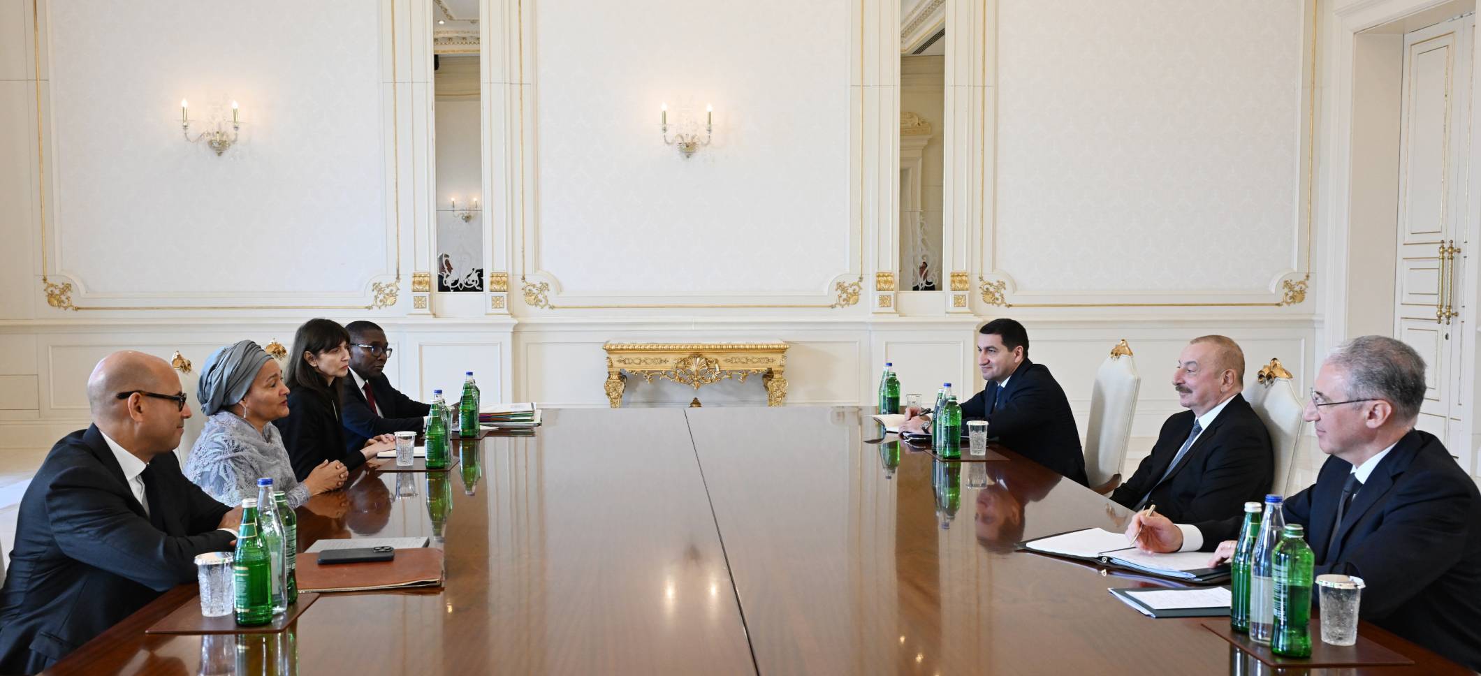 Ilham Aliyev received UN Deputy Secretary-General