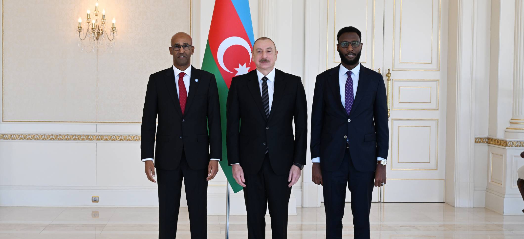 Ilham Aliyev received credentials of incoming ambassador of Somalia to Azerbaijan