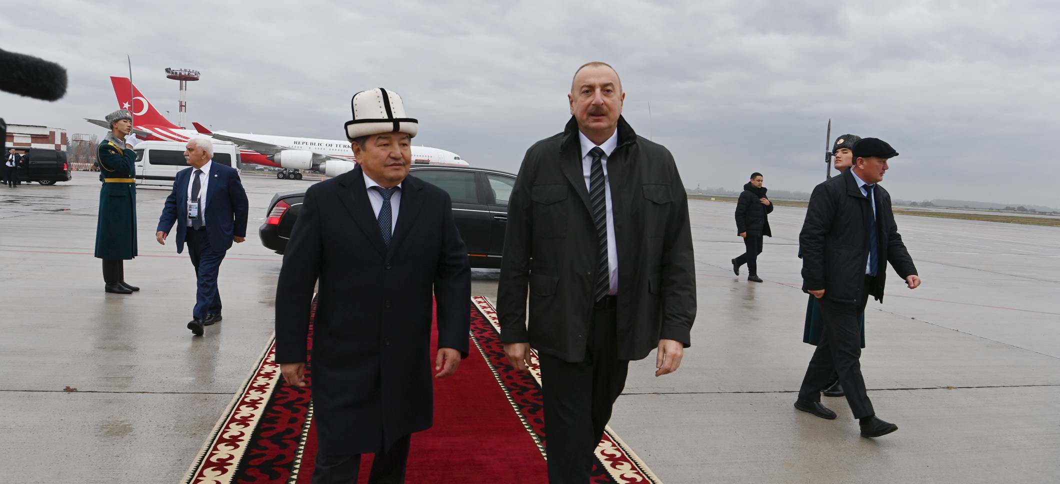 Ilham Aliyev concluded visit to Kyrgyzstan