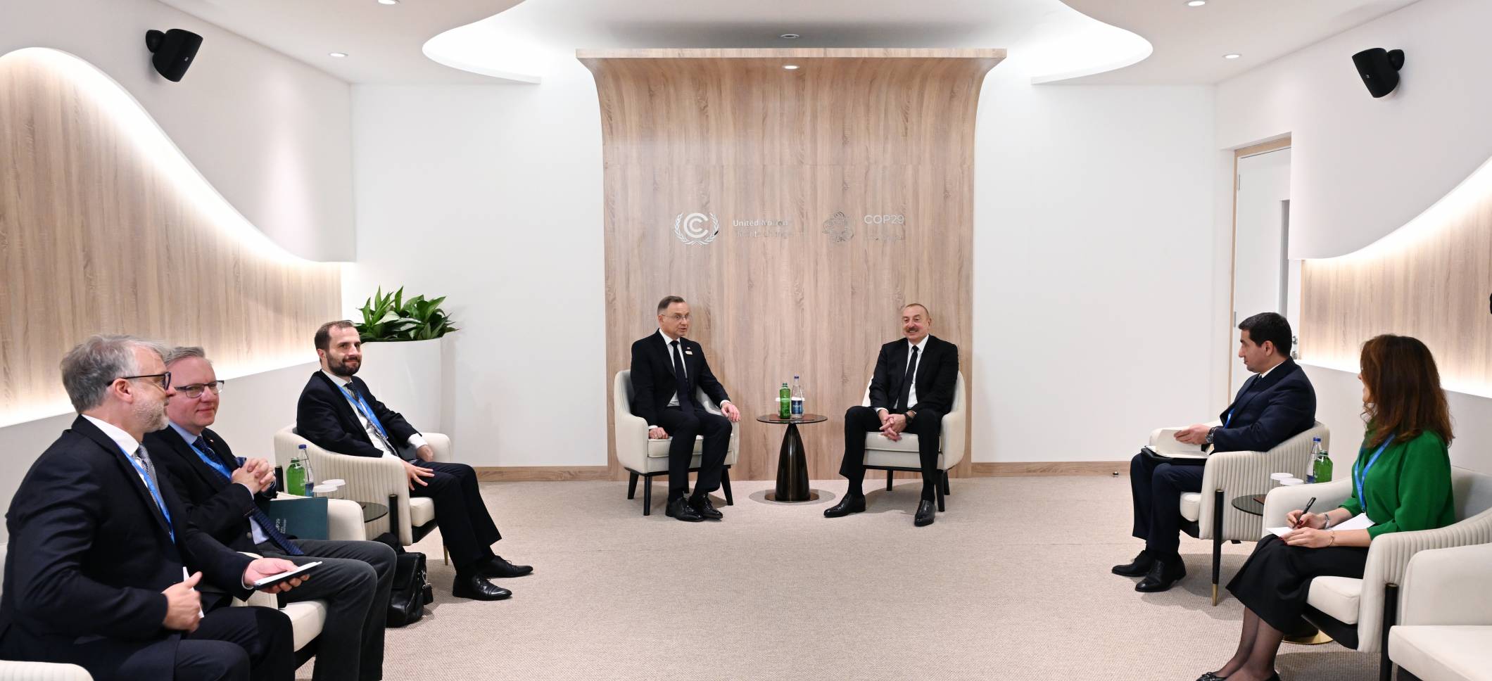 Ilham Aliyev met with President of Poland