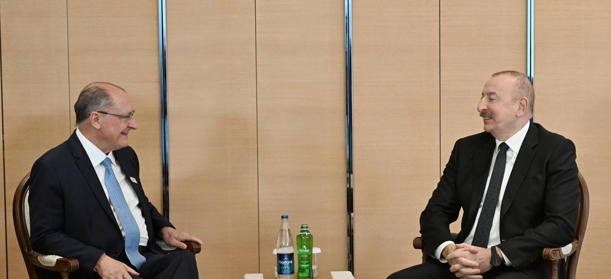 Ilham Aliyev met with Vice President of Brazil