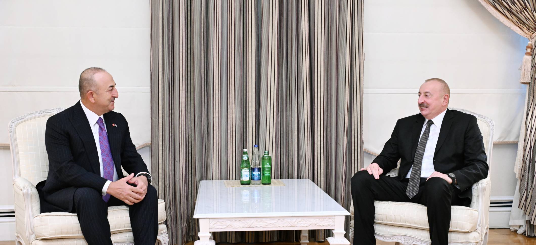 Ilham Aliyev received former Foreign Minister of Türkiye Mevlüt Çavuşoğlu