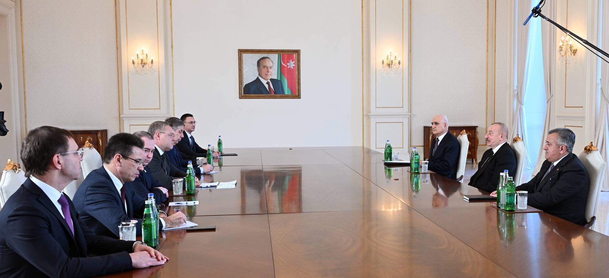 Ilham Aliyev received Governor of Astrakhan Region of Russia