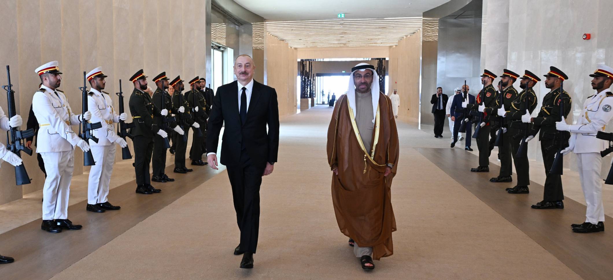 Ilham Aliyev concluded working visit to United Arab Emirates