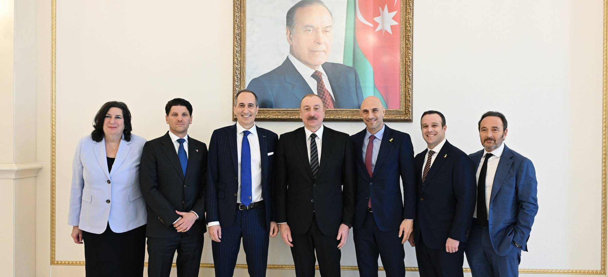 Ilham Aliyev received Co-Founder and Board Member of Israel Economic Forum