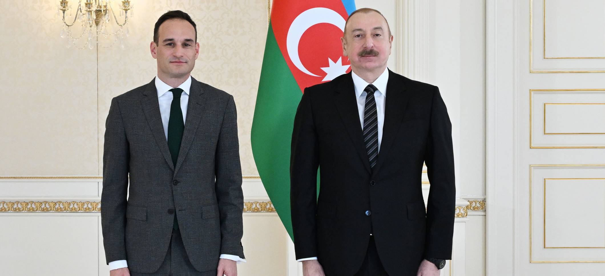 Ilham Aliyev received credentials of Slovenia's newly appointed ambassador