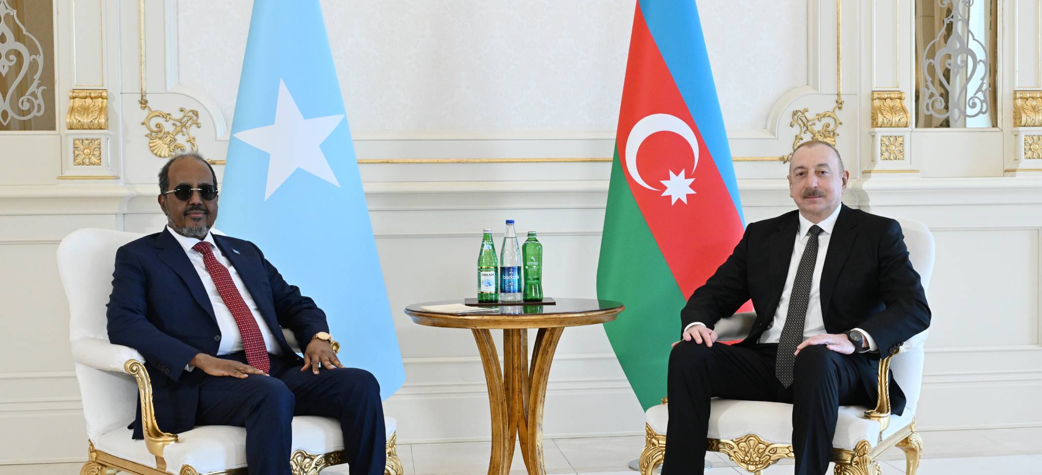 Ilham Aliyev held one-on-one meeting with President of Somalia Hassan Sheikh Mohamud