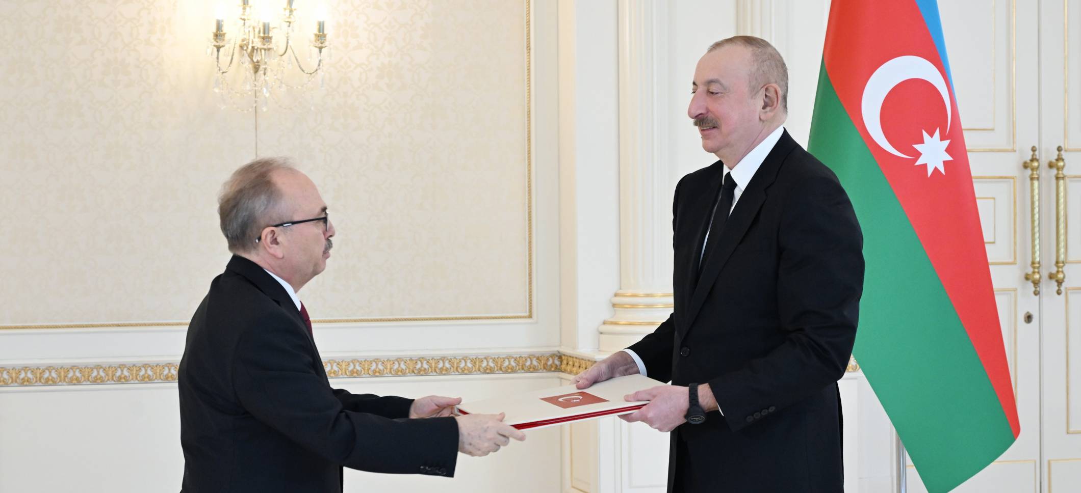 Ilham Aliyev received credentials of newly appointed Turkish Ambassador to Azerbaijan