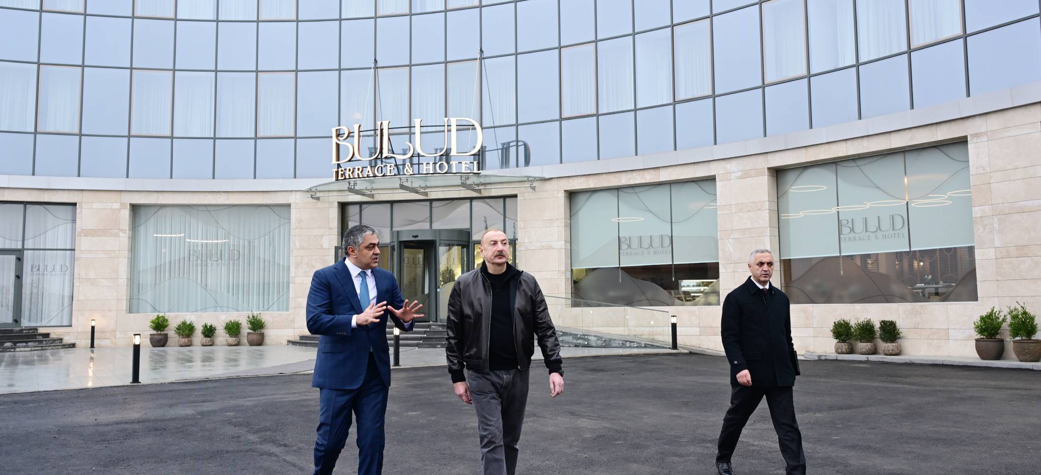 Ilham Aliyev attended opening of Bulud Hotel in Khankendi