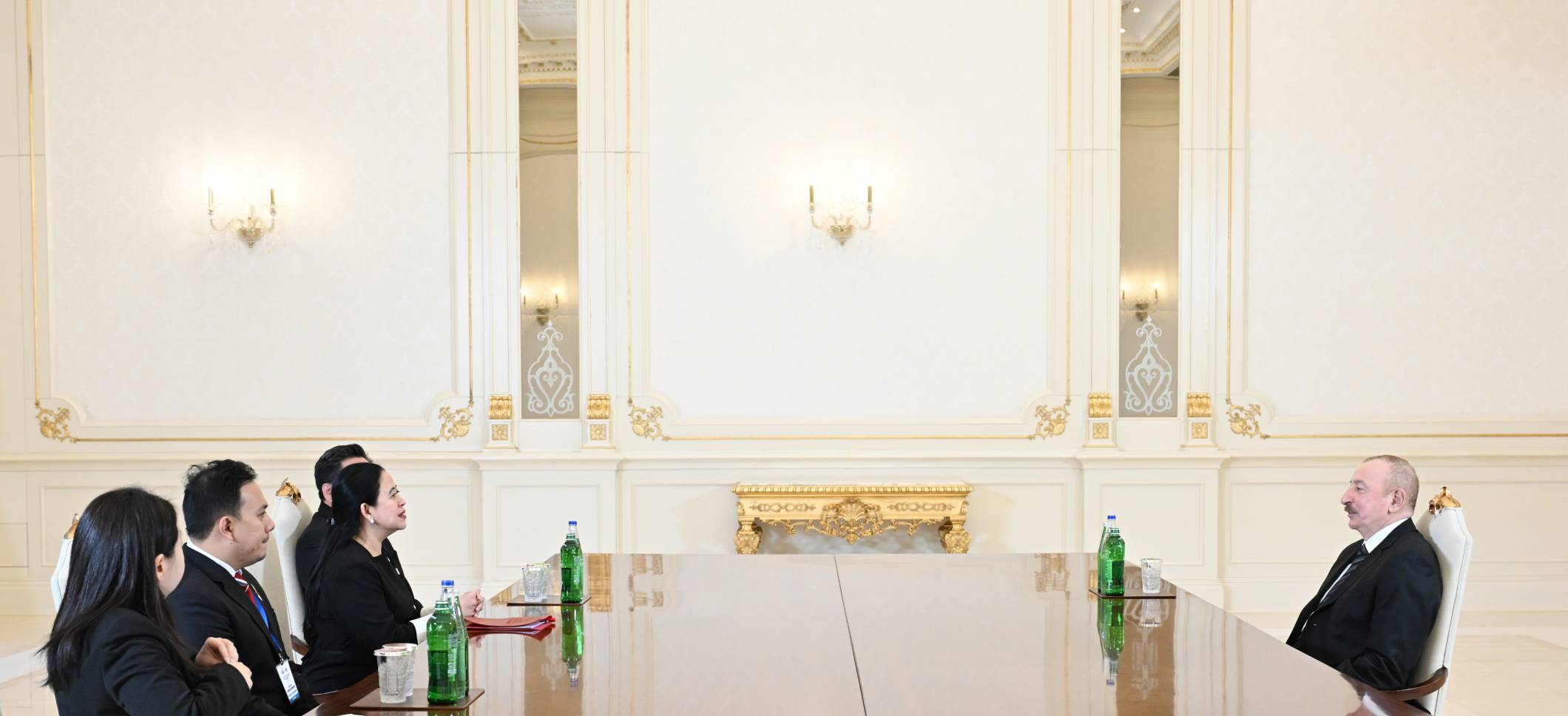 Ilham Aliyev received Speaker of House of Representatives of Indonesia