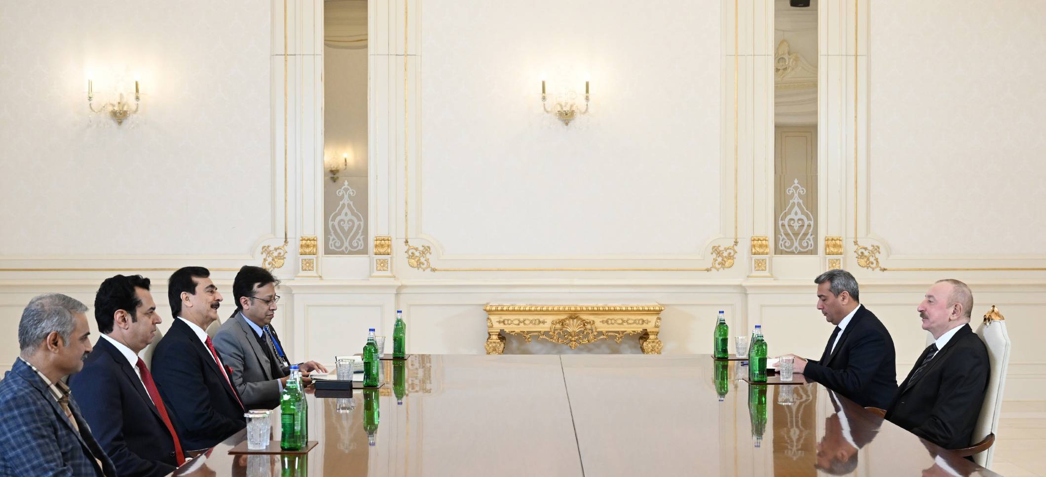 Ilham Aliyev received Chairman of Pakistan’s Senate