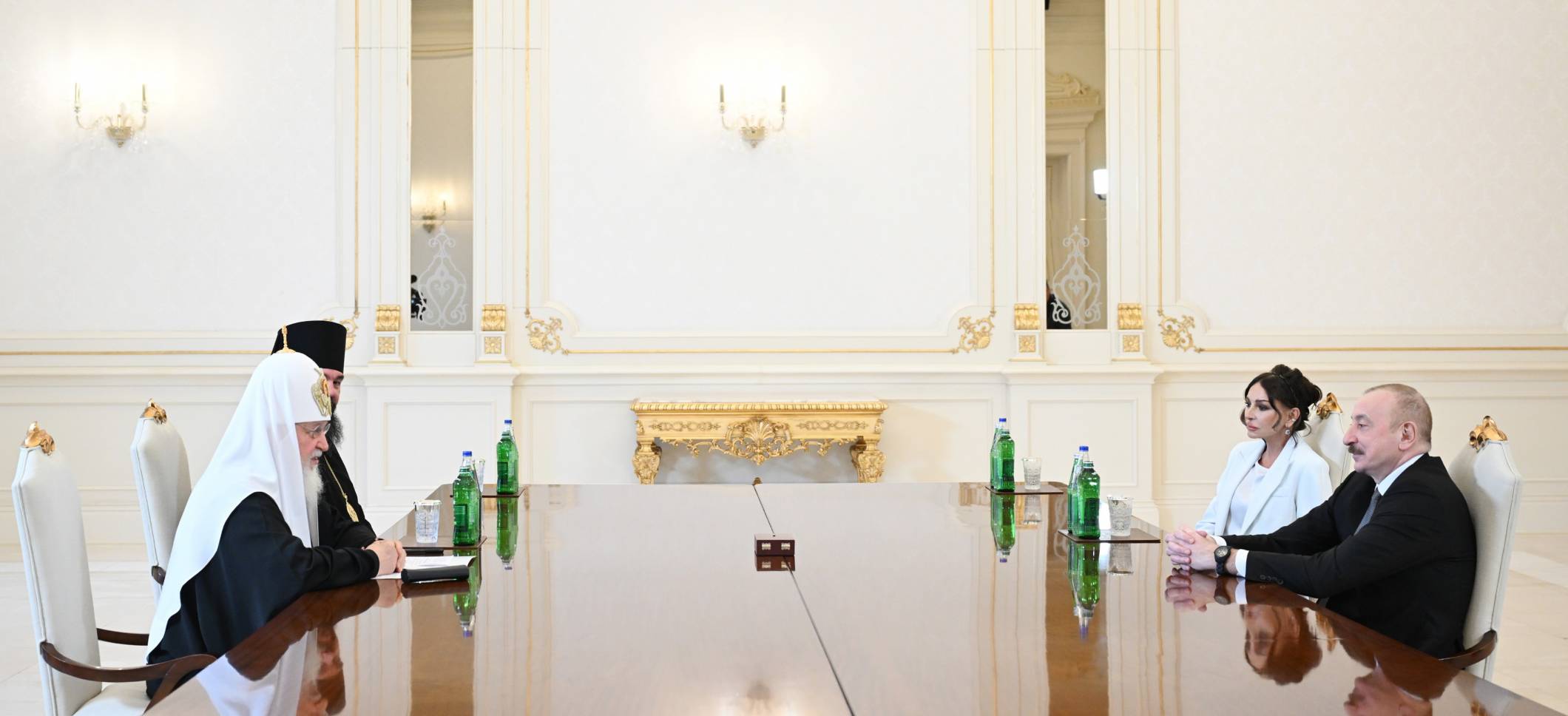 Ilham Aliyev met with Patriarch Kirill of Moscow and All Russia
